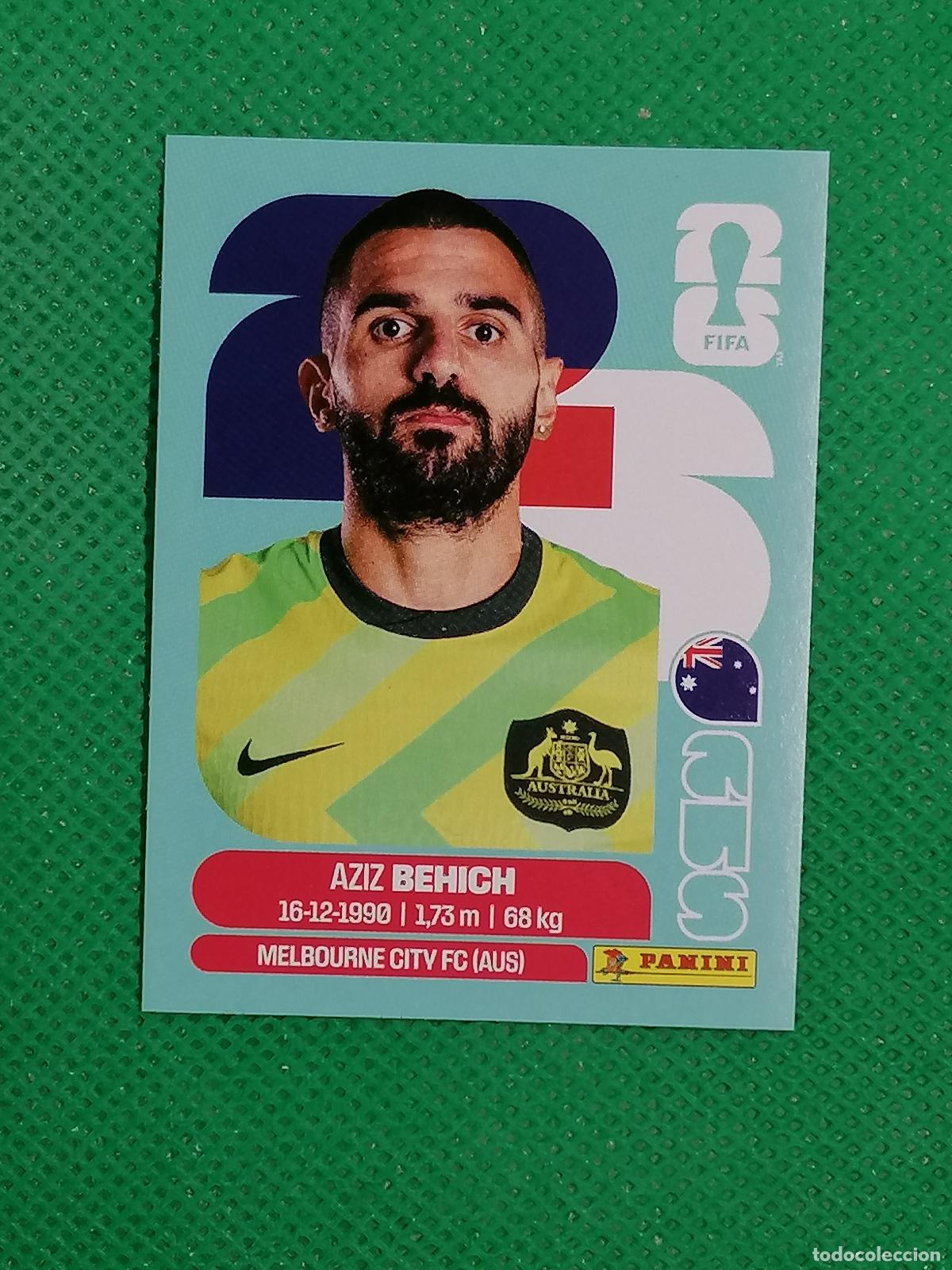 Fu&szlig;ball-Sticker: AUS 7 AUS7 AZISZ BEHICH AUSTRALIA ⚽ PANINI FIFA MUNDIAL WORLD CUP 26 2026 STICKER ⚽