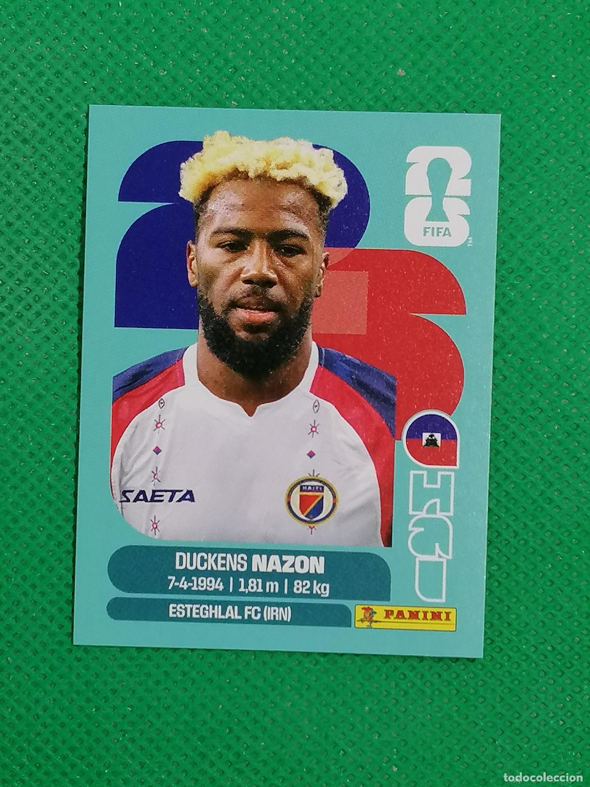 Fu&szlig;ball-Sticker: HAI 18 HAI18 DUCKENS NAZON HAITI ⚽ PANINI FIFA MUNDIAL WORLD CUP 26 2026 STICKER ⚽