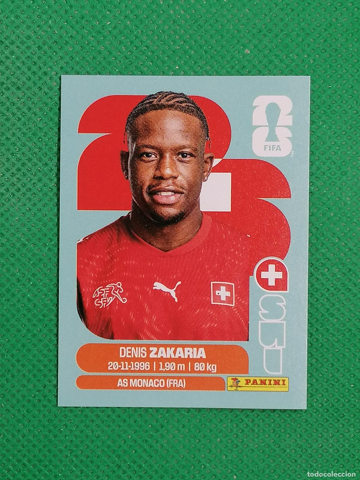 Cartes &agrave; collectionner de Football: SUI 10 SUI10 DENIS ZAKARIA SUIZA ⚽ PANINI FIFA MUNDIAL WORLD CUP 26 2026 STICKER ⚽