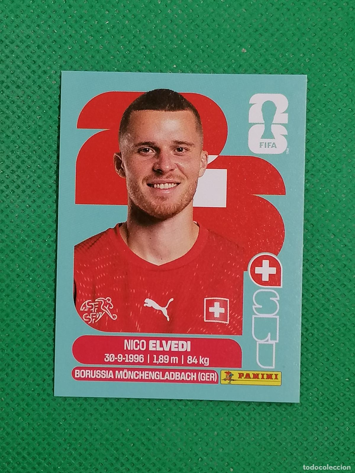 Cartes &agrave; collectionner de Football: SUI 6 SUI6 NICO ELVEDI SUIZA ⚽ PANINI FIFA MUNDIAL WORLD CUP 26 2026 STICKER ⚽