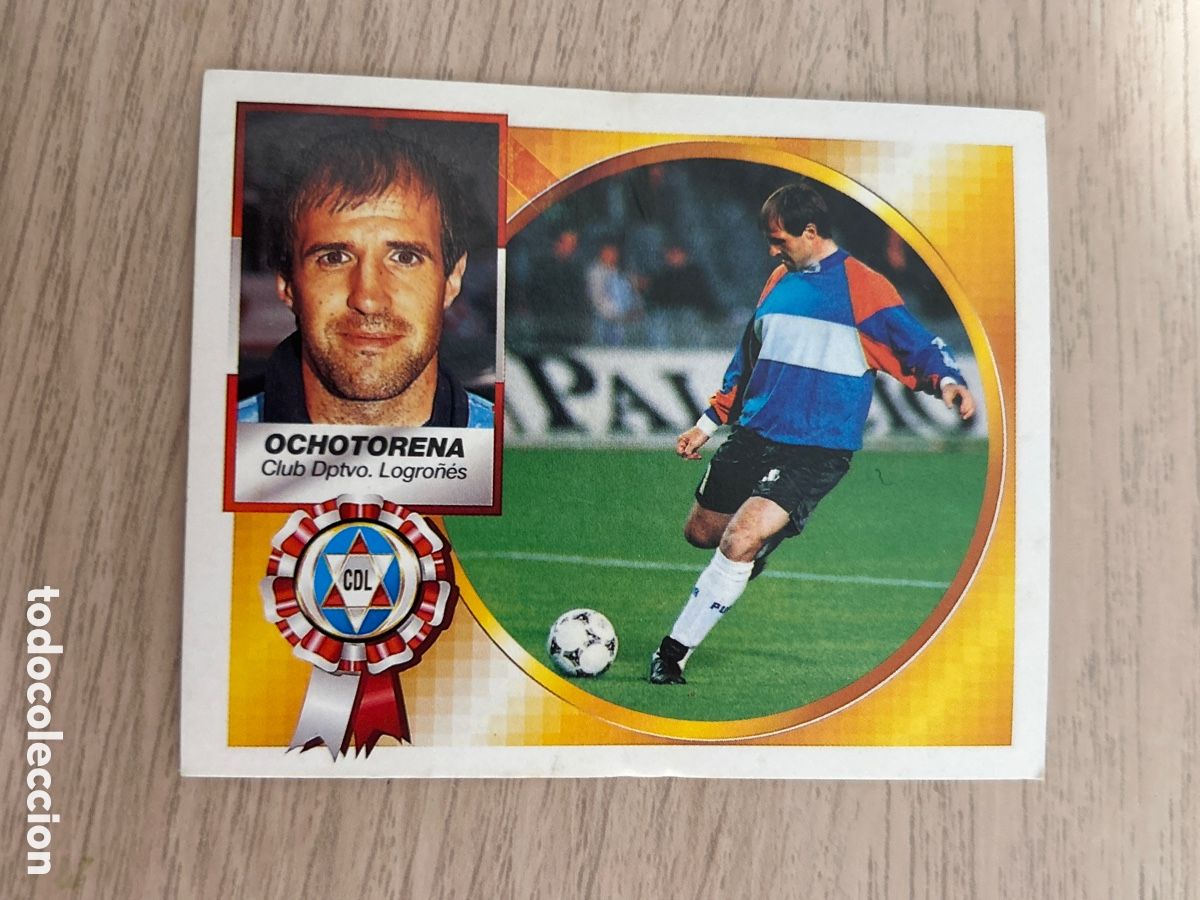 Cromos de f&uacute;tbol: OCHOTORENA LOGRO&Ntilde;ES FICHAJE 8 BIS LIGA ESTE 1994 1995 94 95 NUNCA PEGADO SIN PEGAR