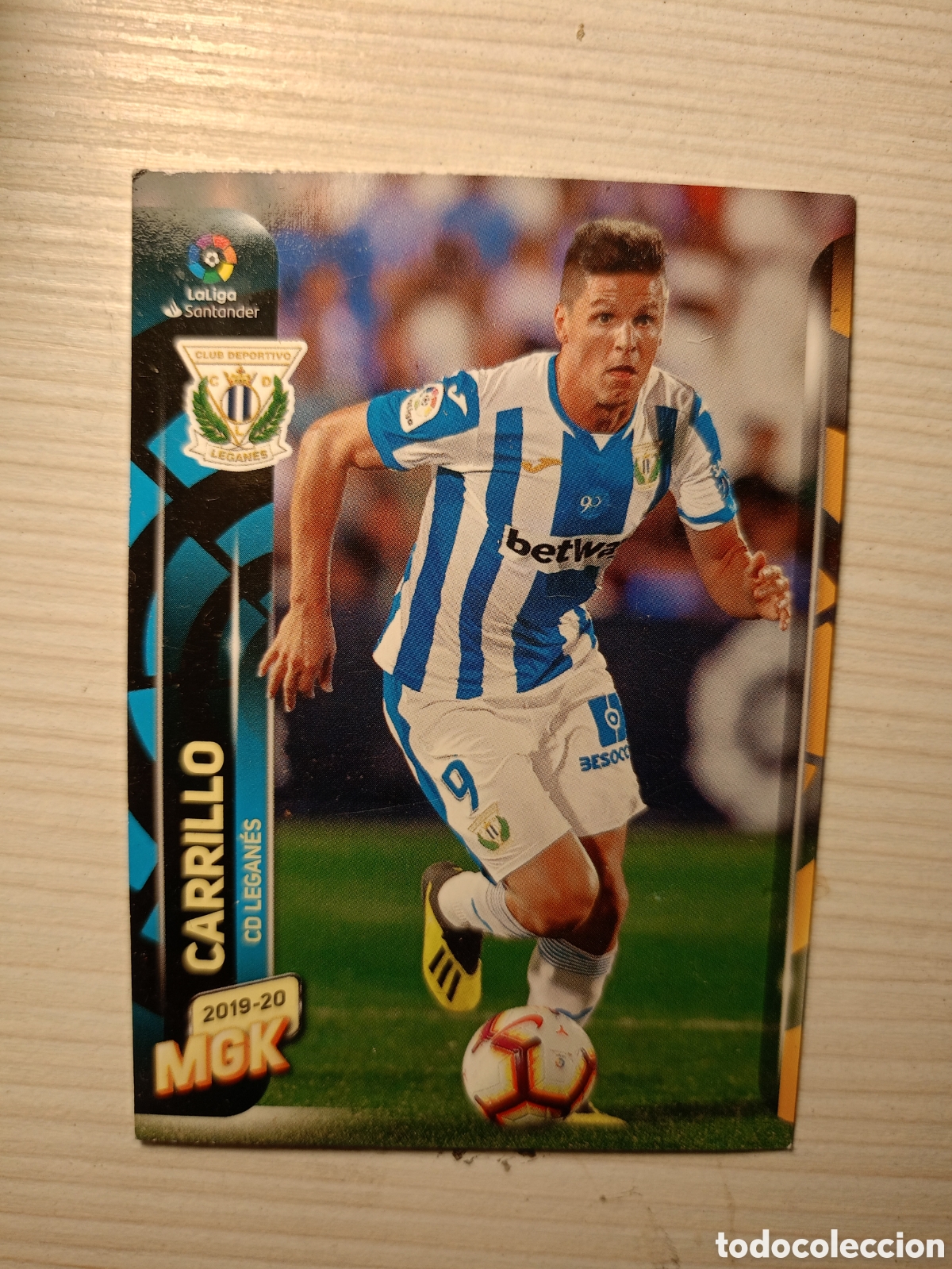 Cromos de f&uacute;tbol: Cromo MGK 2019/2020 19 20 - LEGAN&Eacute;S - CARRILLO 197