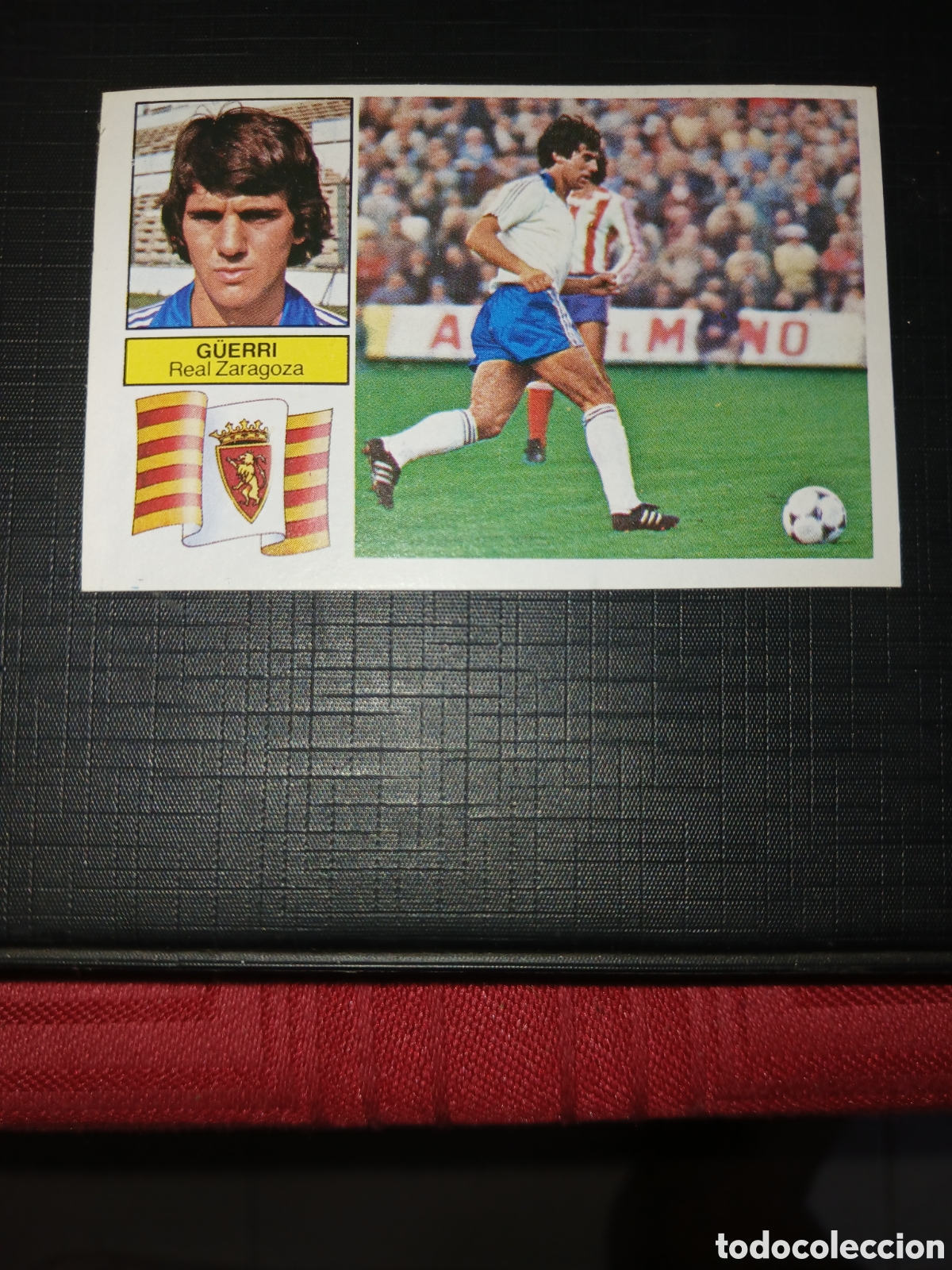 Cromos de f&uacute;tbol: Cromo G&uuml;erri - Real Zaragoza - Liga 82 83 / 1982 1983 - Ed. Este
