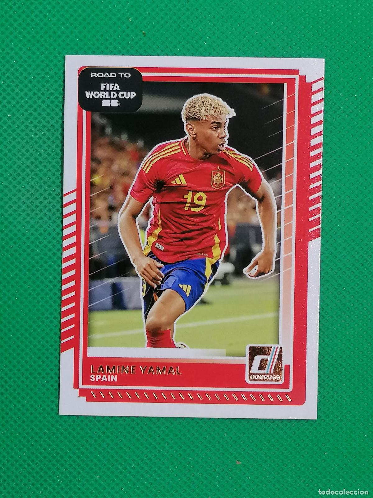 Cromos de f&uacute;tbol: 10 LAMINE YAMAL SPAIN ⚽ PANINI DONRUSS ROAD TO WORLD CUP 25 26 2025 2026 ⚽