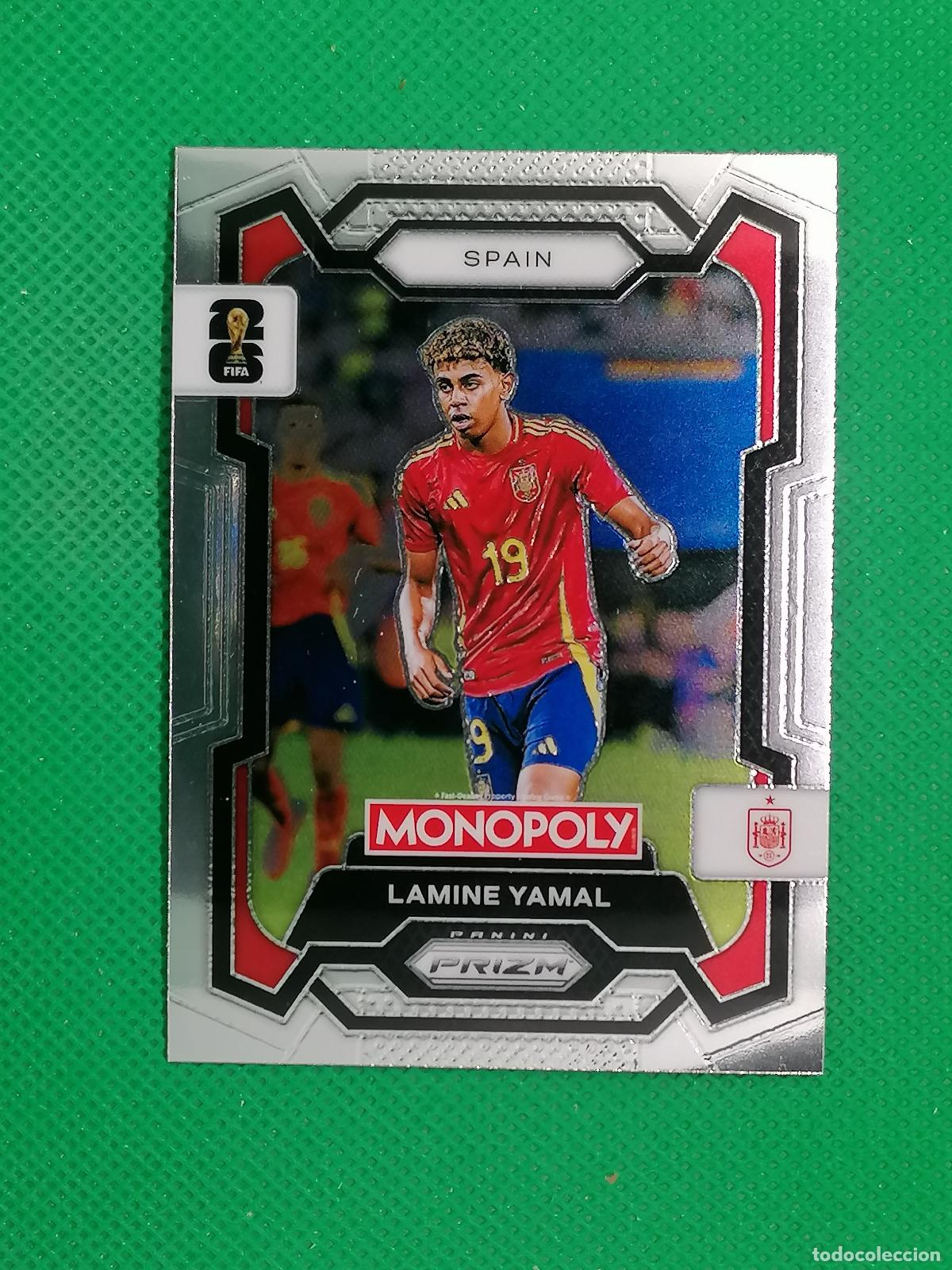 Cromos de f&uacute;tbol: 41 LAMINE YAMAL ESPA&Ntilde;A SPAIN BASE ⚽ PANINI PRIZM MONOPOLY FIFA WORLD CUP 26 2026 ⚽