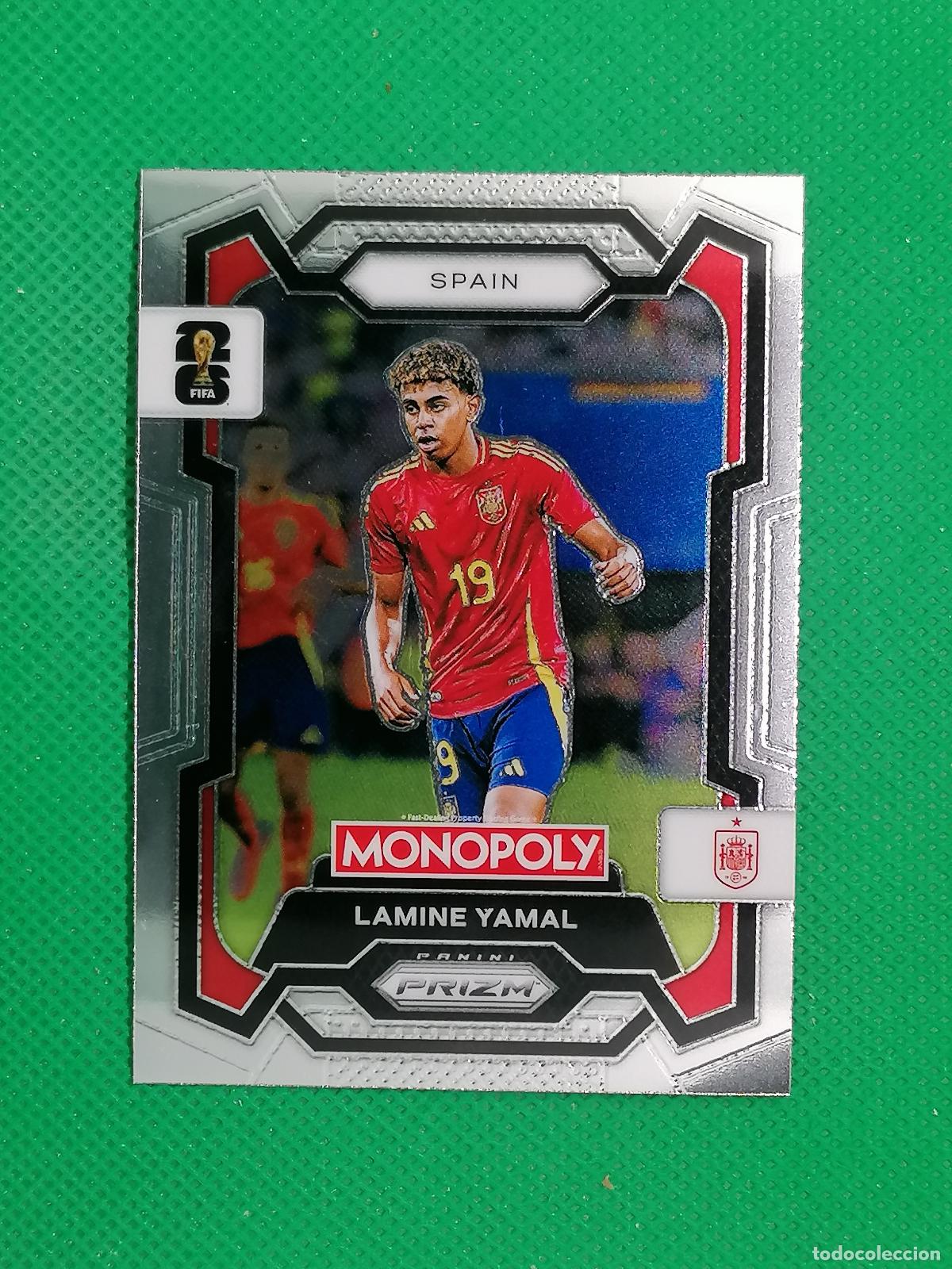 Cromos de f&uacute;tbol: 41 LAMINE YAMAL ESPA&Ntilde;A SPAIN BASE ⚽ PANINI PRIZM MONOPOLY FIFA WORLD CUP 26 2026 ⚽