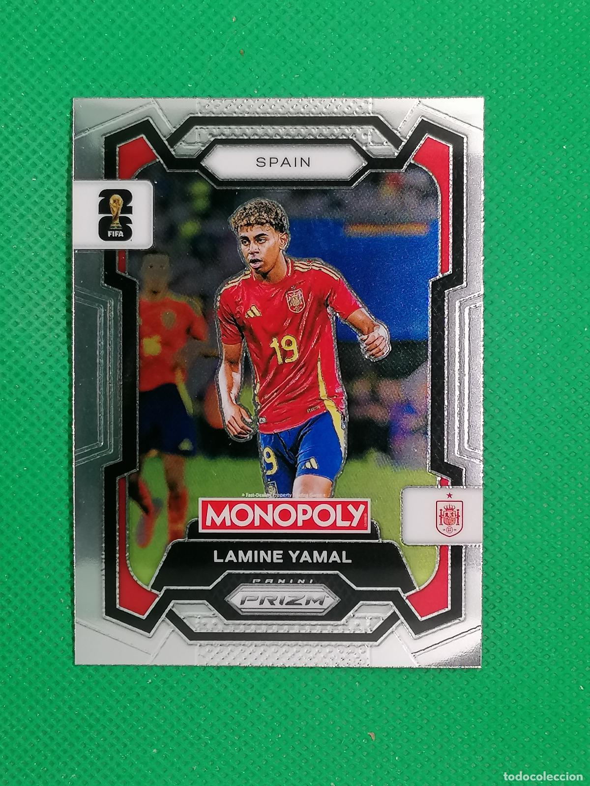 Cromos de f&uacute;tbol: 41 LAMINE YAMAL ESPA&Ntilde;A SPAIN BASE ⚽ PANINI PRIZM MONOPOLY FIFA WORLD CUP 26 2026 ⚽