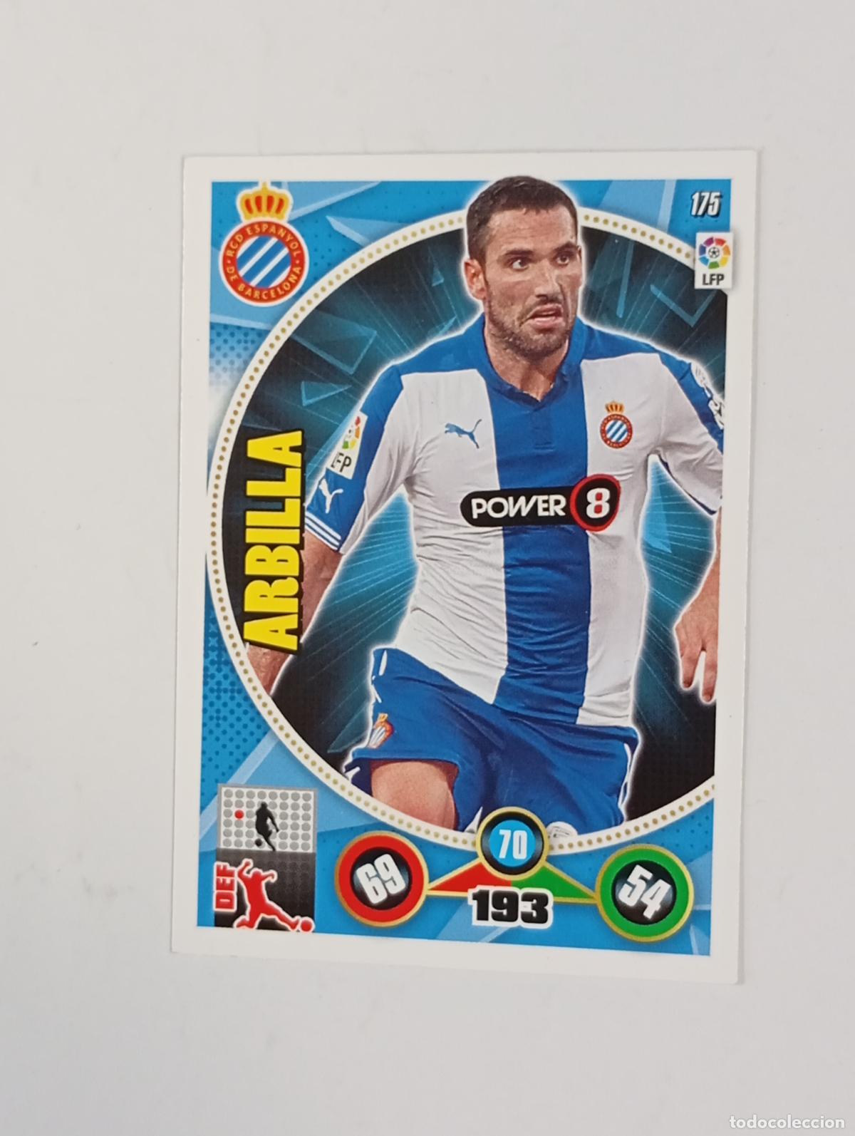 Cromos de f&uacute;tbol: CROMO TARJETA ADRENALYN. LIGA 2014-15. ARBILLA. ESPANYOL. TDKP29Y