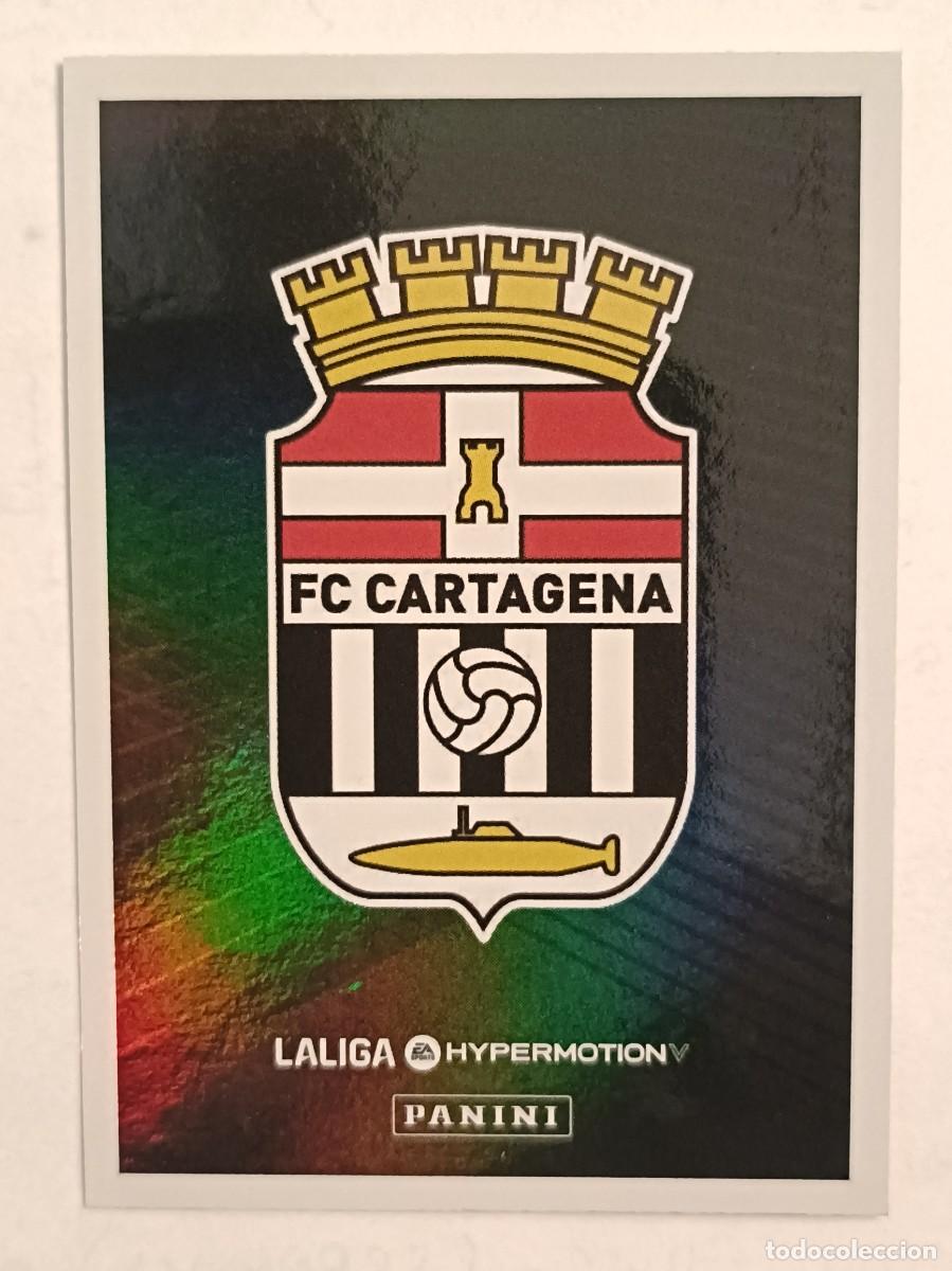 Cromos de f&uacute;tbol: #78 ESCUDO (F.C. CARTAGENA) LIGA HYPERMOTION 24/25 PANINI