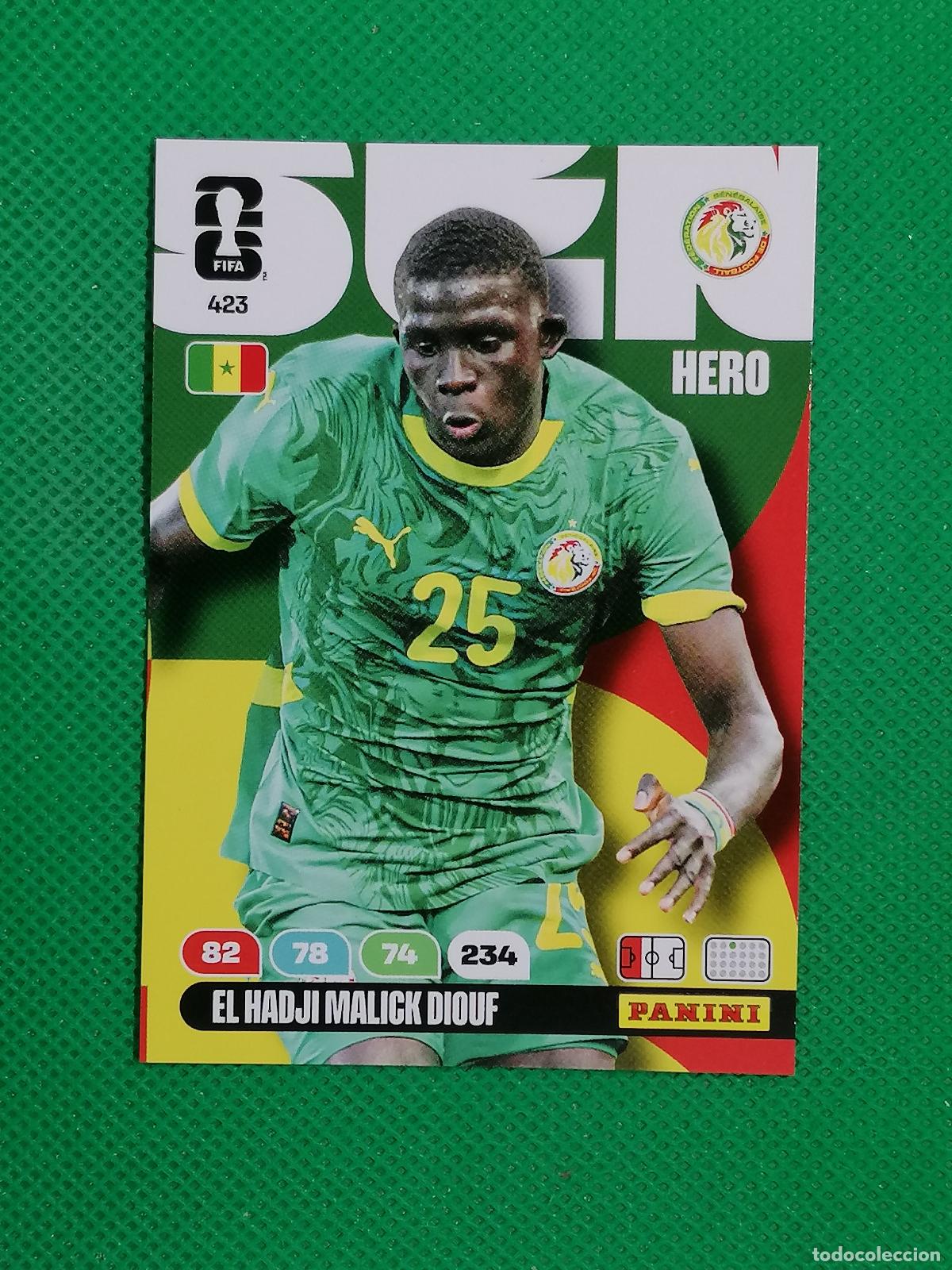 Cromos de f&uacute;tbol: 423 EL HADJI MALICK DIOUF SENEGAL HERO ⚽ PANINI ADRENALYN FIFA WORLD CUP 26 2026 ⚽