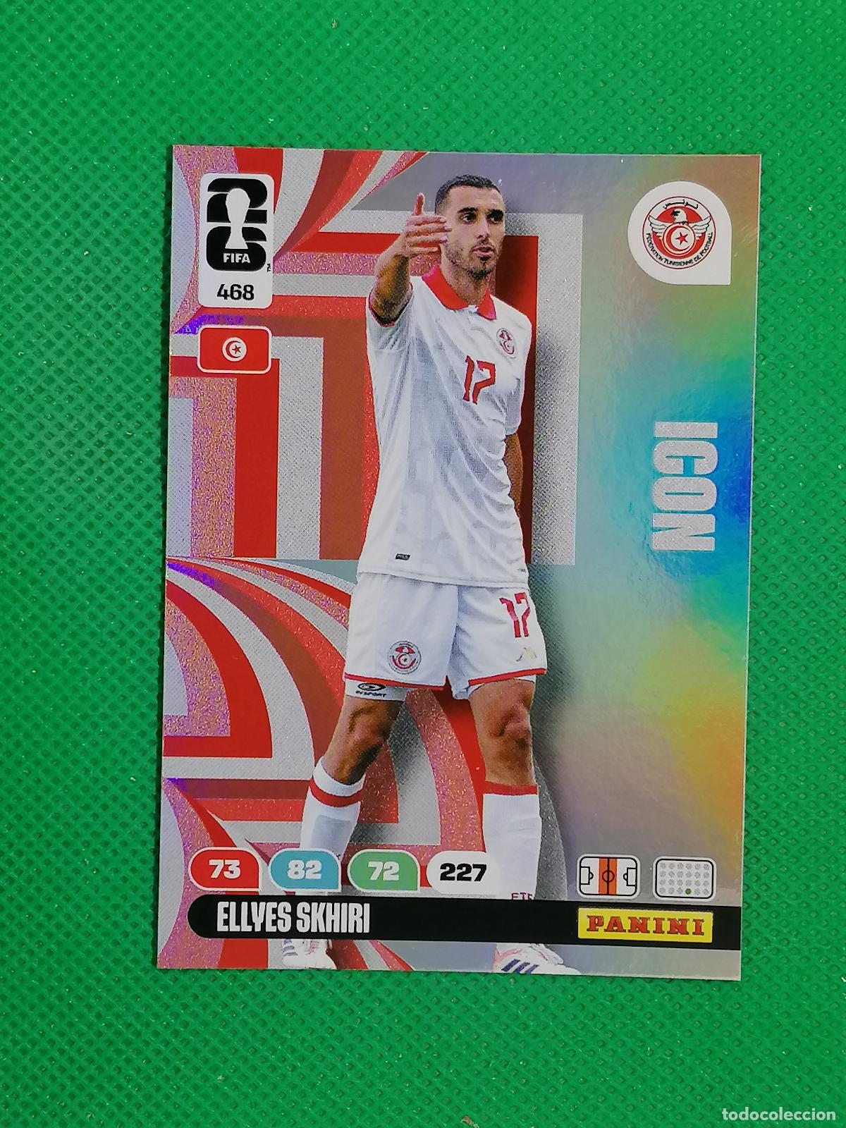 Cromos de f&uacute;tbol: 468 ELLYES SKHIRI TUNEZ ICON ⚽ PANINI ADRENALYN FIFA WORLD CUP 26 2026 ⚽