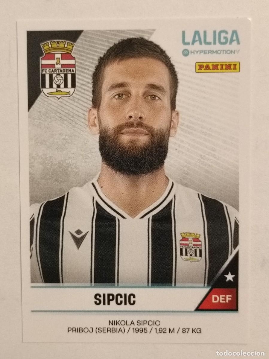 Cromos de f&uacute;tbol: #85 SIPCIC (F.C. CARTAGENA) LIGA HYPERMOTION 24/25 PANINI