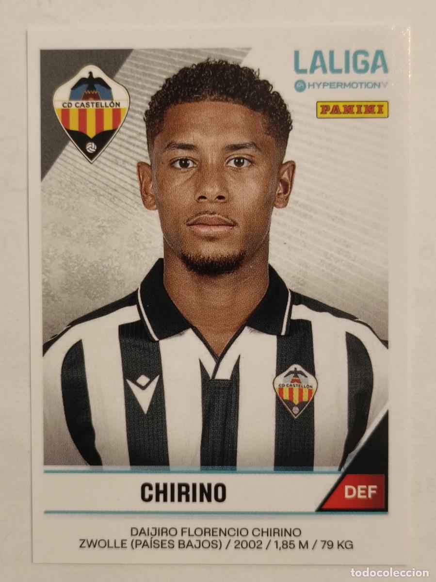 Cromos de f&uacute;tbol: #101 CHIRINO (C.D. CASTELLON) LIGA HYPERMOTION 24/25 PANINI