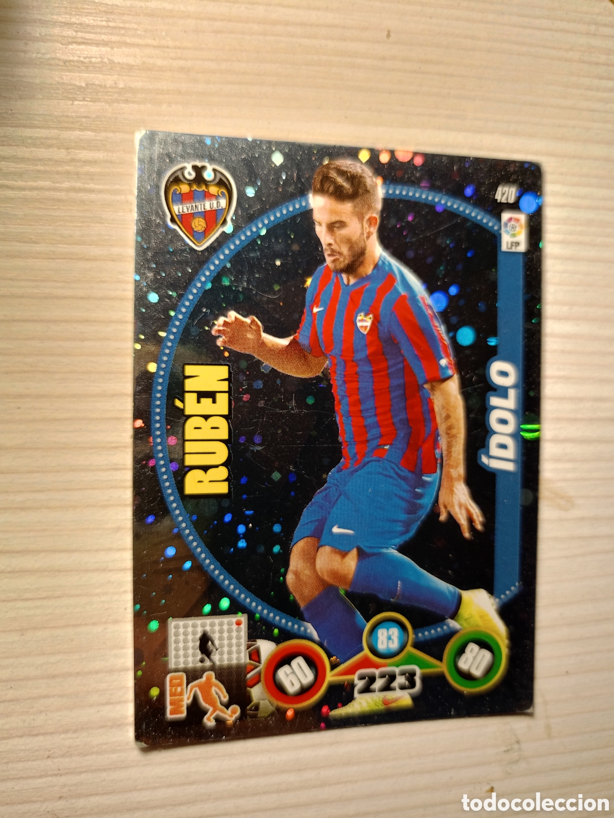 Cromos de f&uacute;tbol: Ruben 420 idolo Adrenalyn 2014-15 2014 2015 Panini