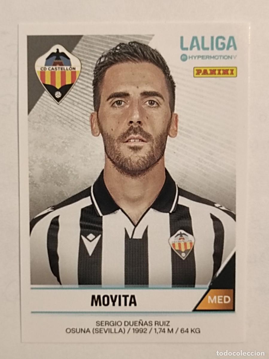 Cromos de f&uacute;tbol: #108 MOYITA (C.D. CASTELLON) LIGA HYPERMOTION 24/25 PANINI
