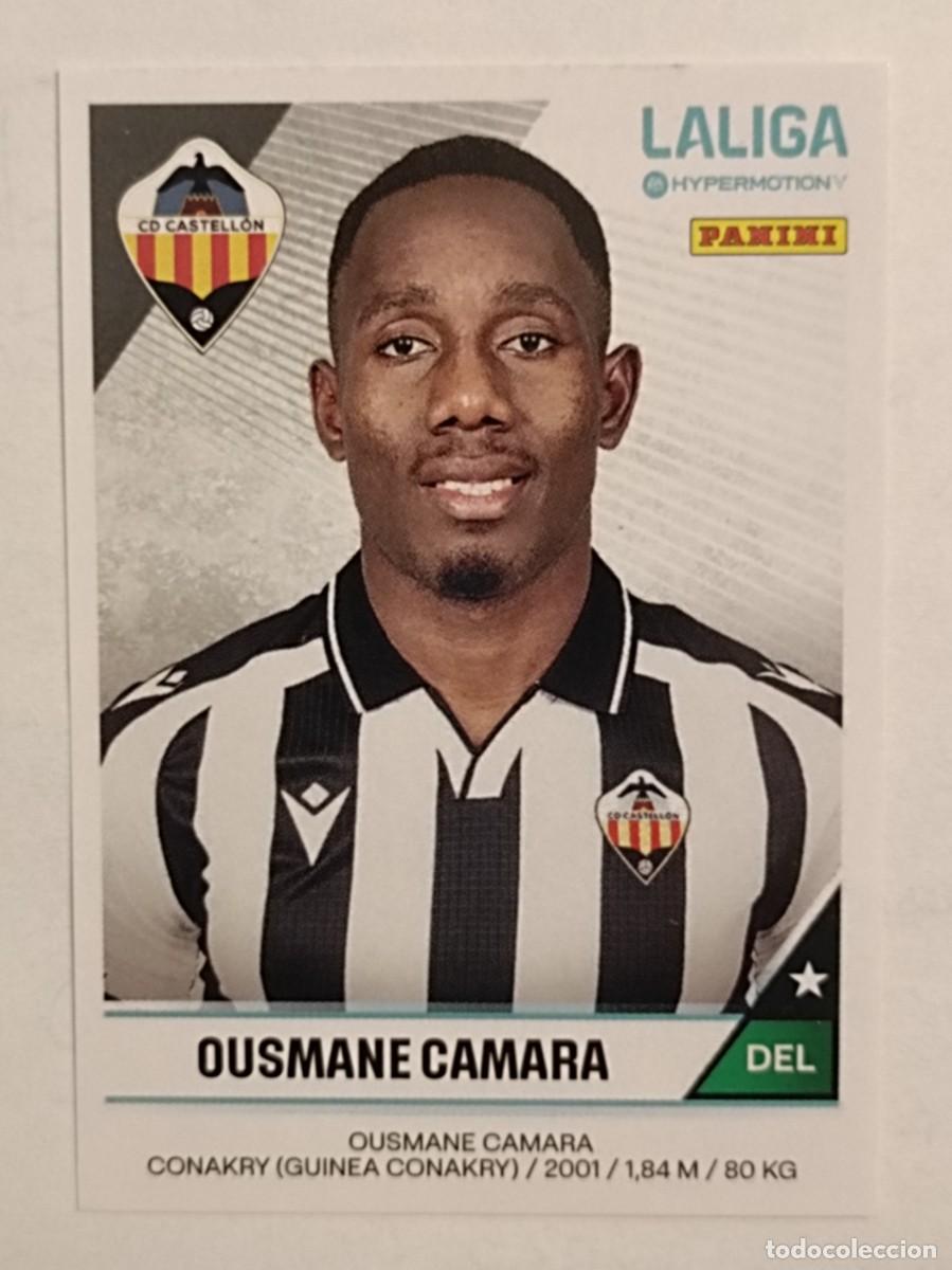 Cromos de f&uacute;tbol: #112 OUSMANE CAMARA (C.D. CASTELLON) LIGA HYPERMOTION 24/25 PANINI