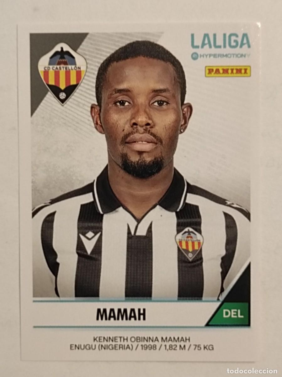 Cromos de f&uacute;tbol: #113 MAMAH (C.D. CASTELLON) LIGA HYPERMOTION 24/25 PANINI