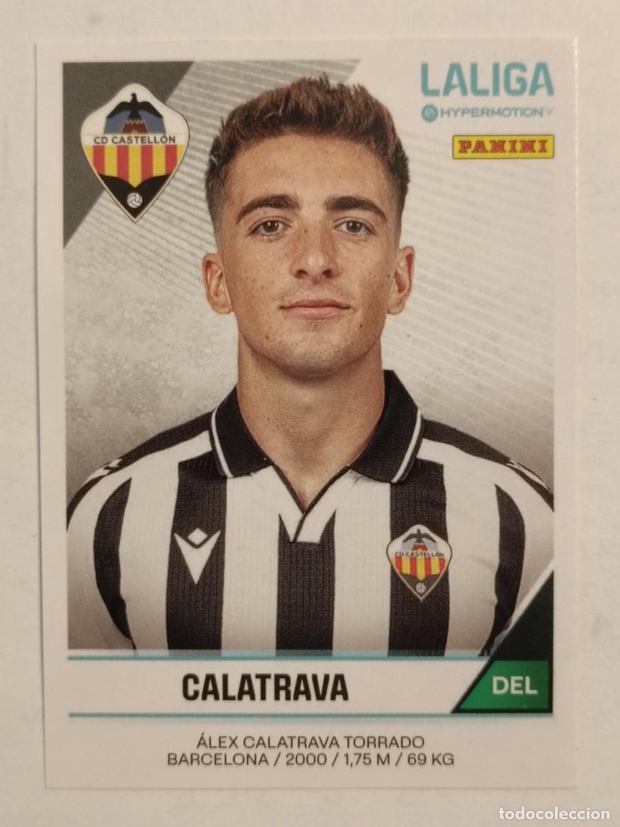 Cromos de f&uacute;tbol: #114 CALATRAVA (C.D. CASTELLON) LIGA HYPERMOTION 24/25 PANINI
