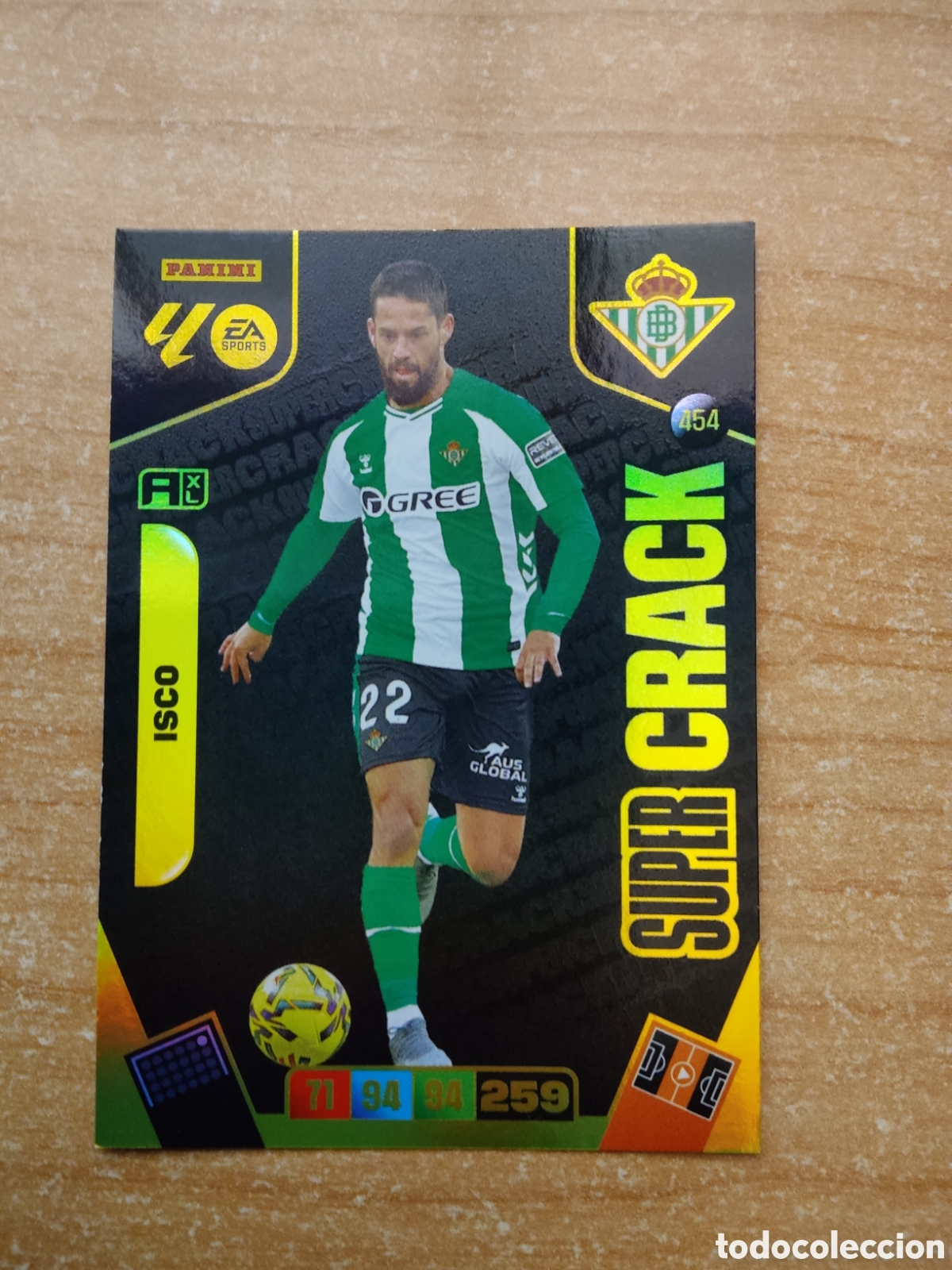 Cromos de f&uacute;tbol: 454 ISCO SUPER CRACK REAL BETIS ADRENALYN XL LIGA 2025 2026
