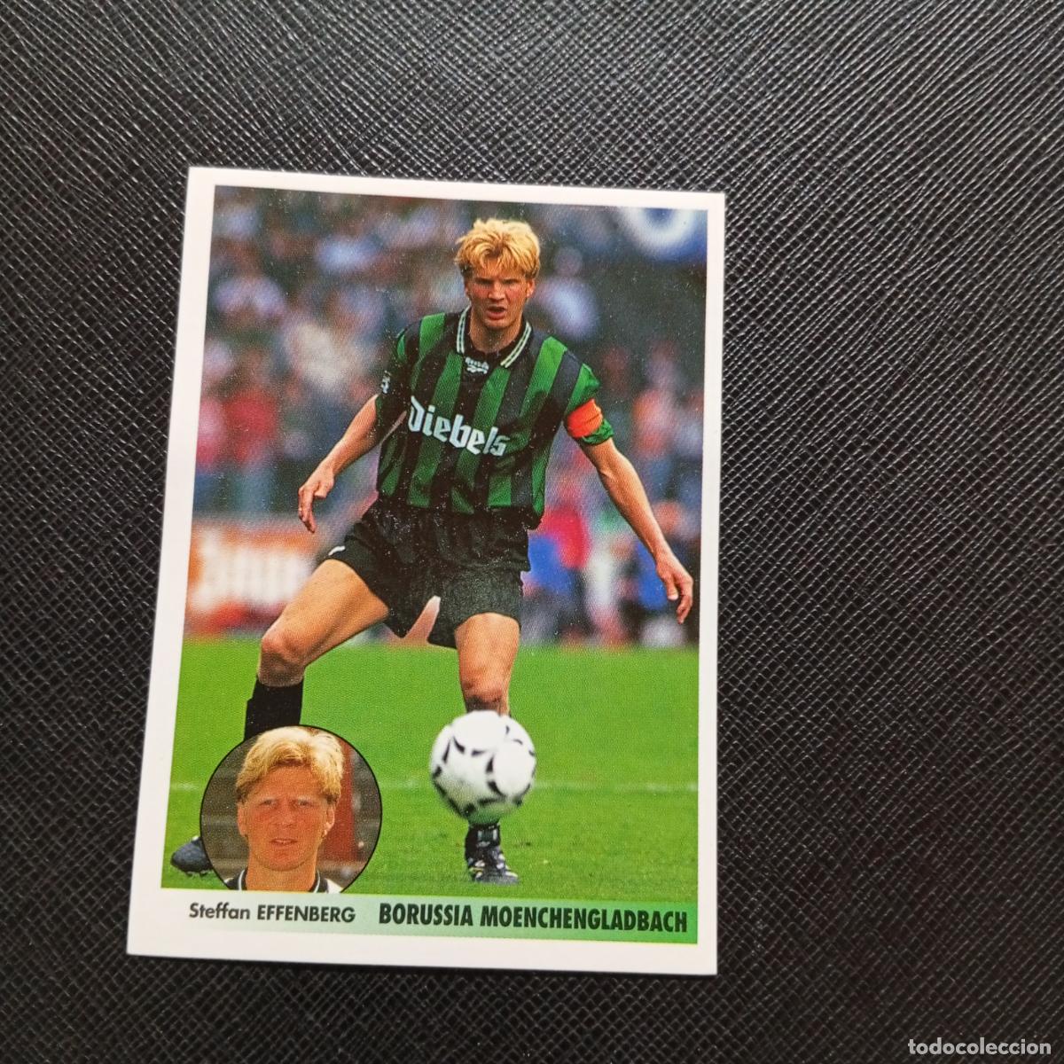 Cromos de f&uacute;tbol: EFFENBERG MOENCHENGLADBACH PANINI 1996 1997 LOS MEJORES EQUIPOS DE EUROPA 96 97 SIN PEGAR A62 PG145