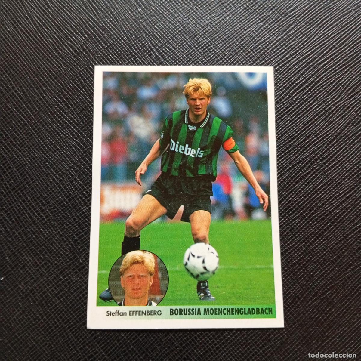 Cromos de f&uacute;tbol: EFFENBERG MOENCHENGLADBACH PANINI 1996 1997 LOS MEJORES EQUIPOS DE EUROPA 96 97 SIN PEGAR A62 PG145