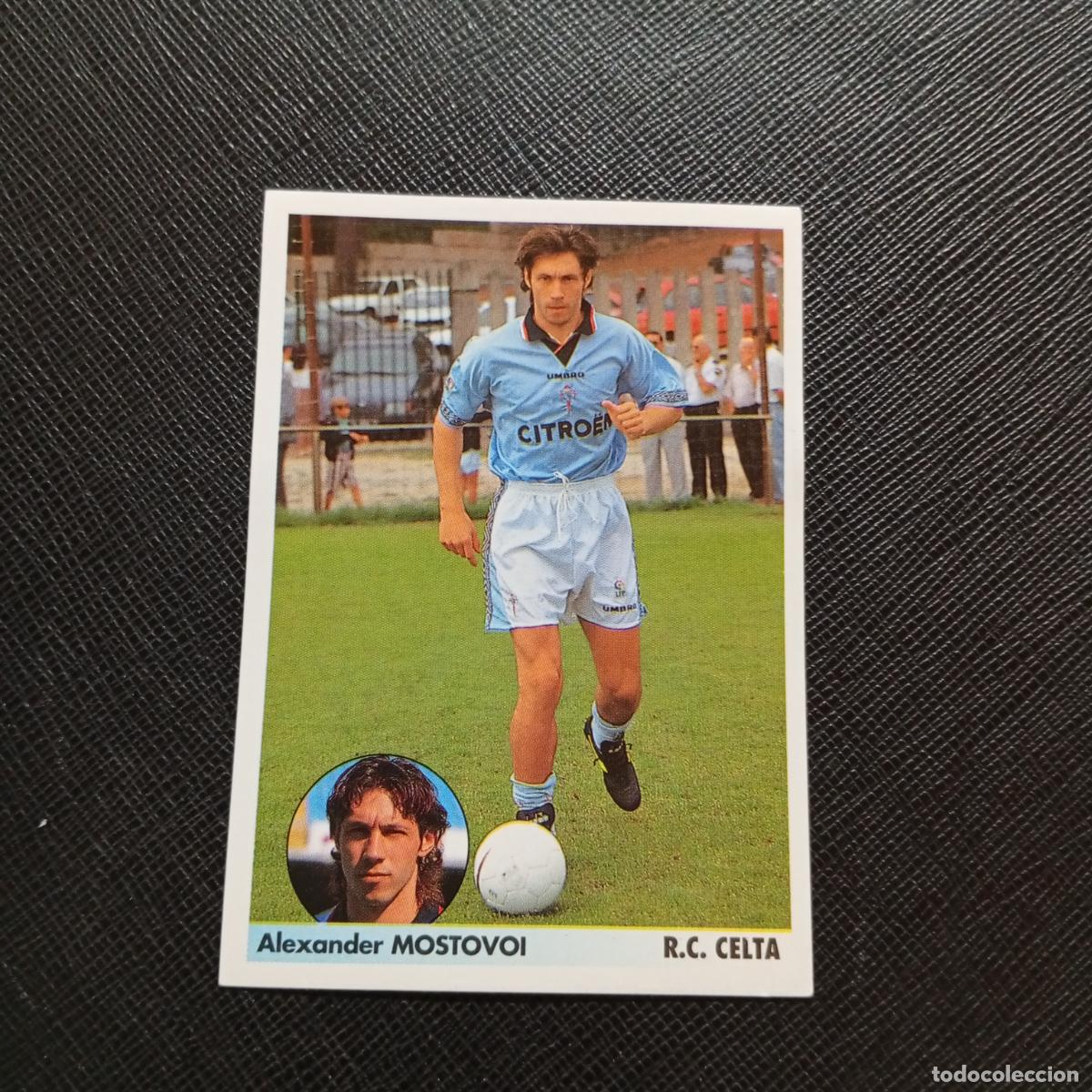 Cromos de f&uacute;tbol: 301 MOSTOVOI CELTA PANINI 1996 1997 LOS MEJORES EQUIPOS DE EUROPA 96 97 - SIN PEGAR - A62 PG145