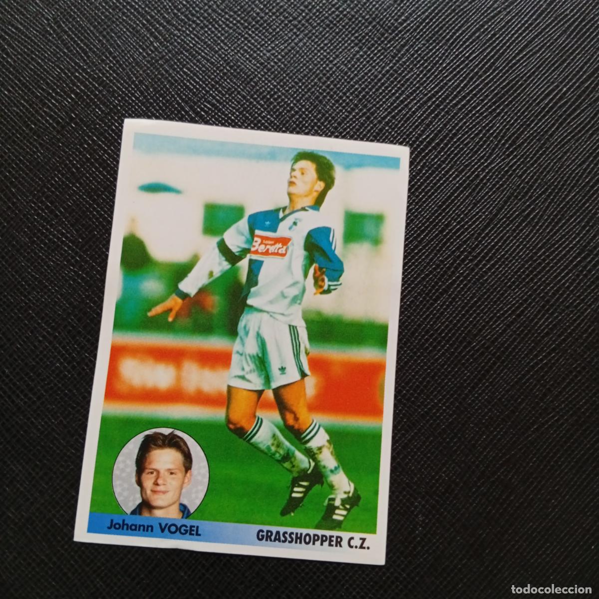 Cromos de f&uacute;tbol: 310 VOGEL GRASSHOPPER PANINI 1996 1997 LOS MEJORES EQUIPOS DE EUROPA 96 97 - SIN PEGAR - A62 PG145