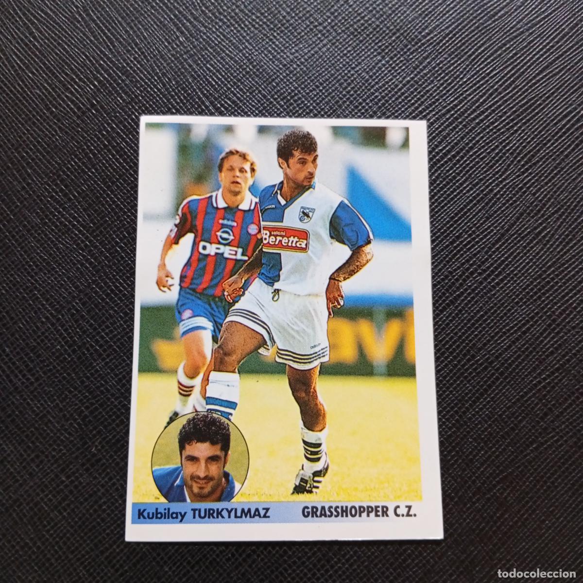 Cromos de f&uacute;tbol: 309 TURKYLMAZ GRASSHOPPER PANINI 1996 1997 LOS MEJORES EQUIPOS DE EUROPA 96 97 - SIN PEGAR A62 PG145