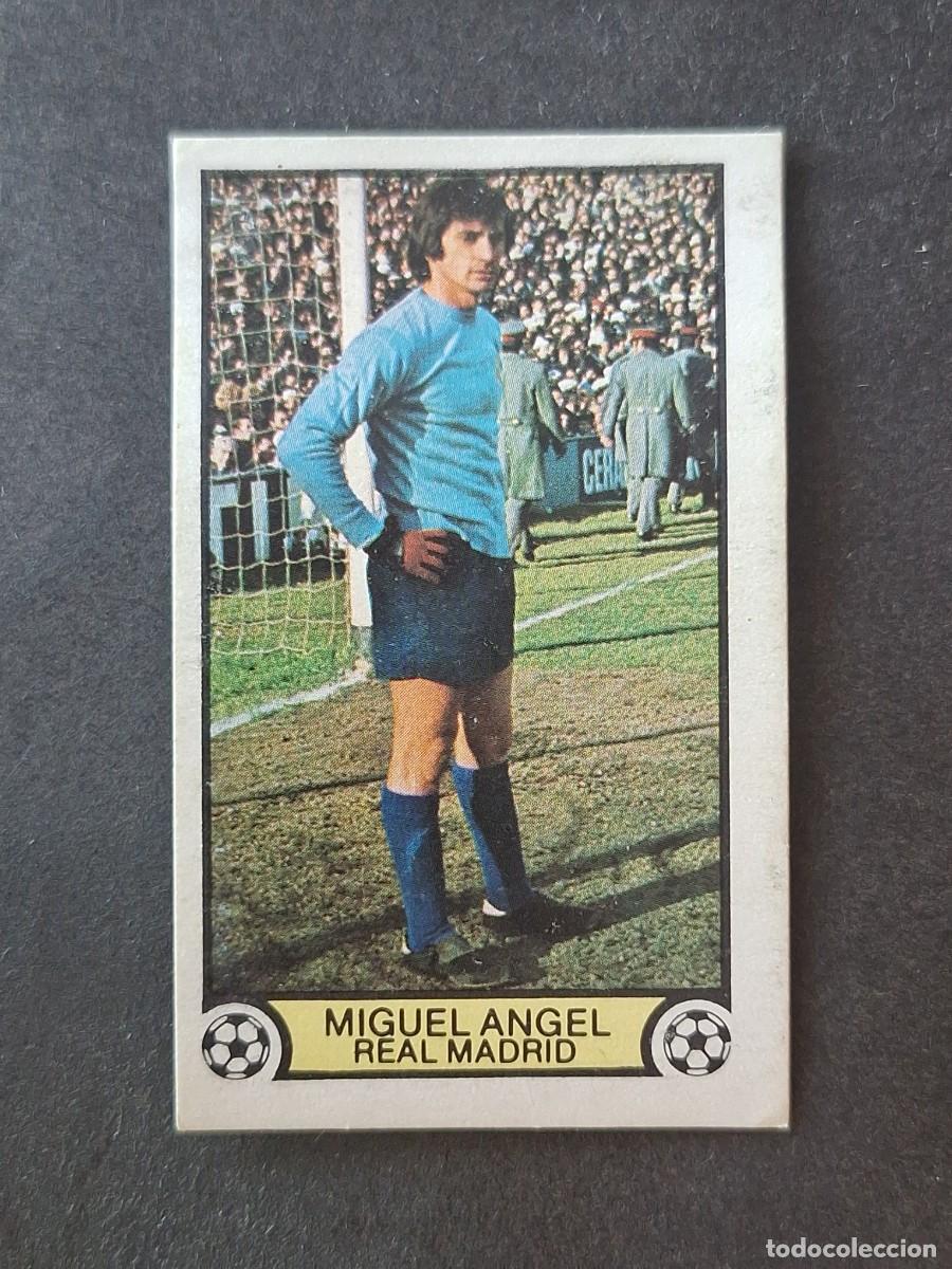 Cromos de f&uacute;tbol: L3 MIGUEL ANGEL REAL MADRID LIGA ESTE 1979 1980 79 80 DESPEGADO RECUPERADO