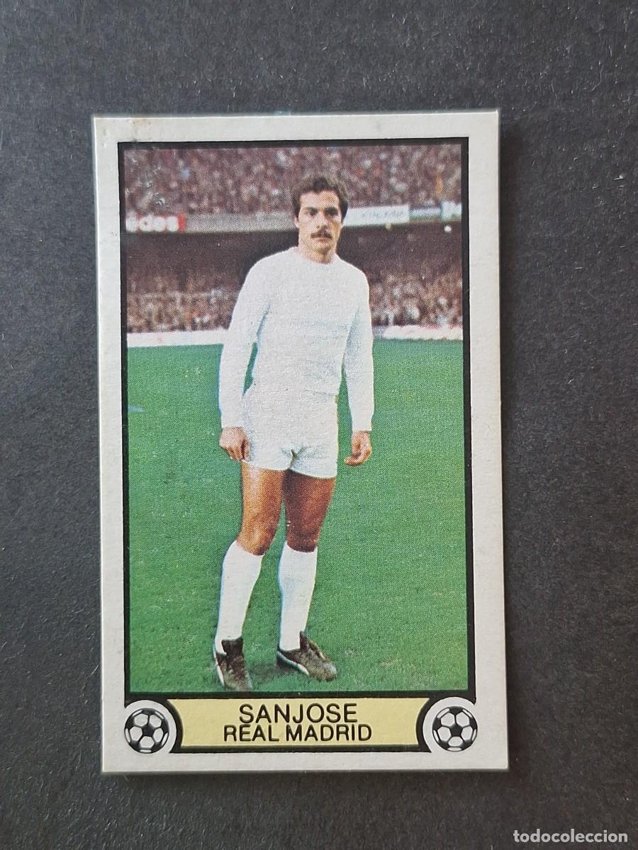 Cromos de f&uacute;tbol: L3 SANJOSE REAL MADRID LIGA ESTE 1979 1980 79 80 DESPEGADO RECUPERADO