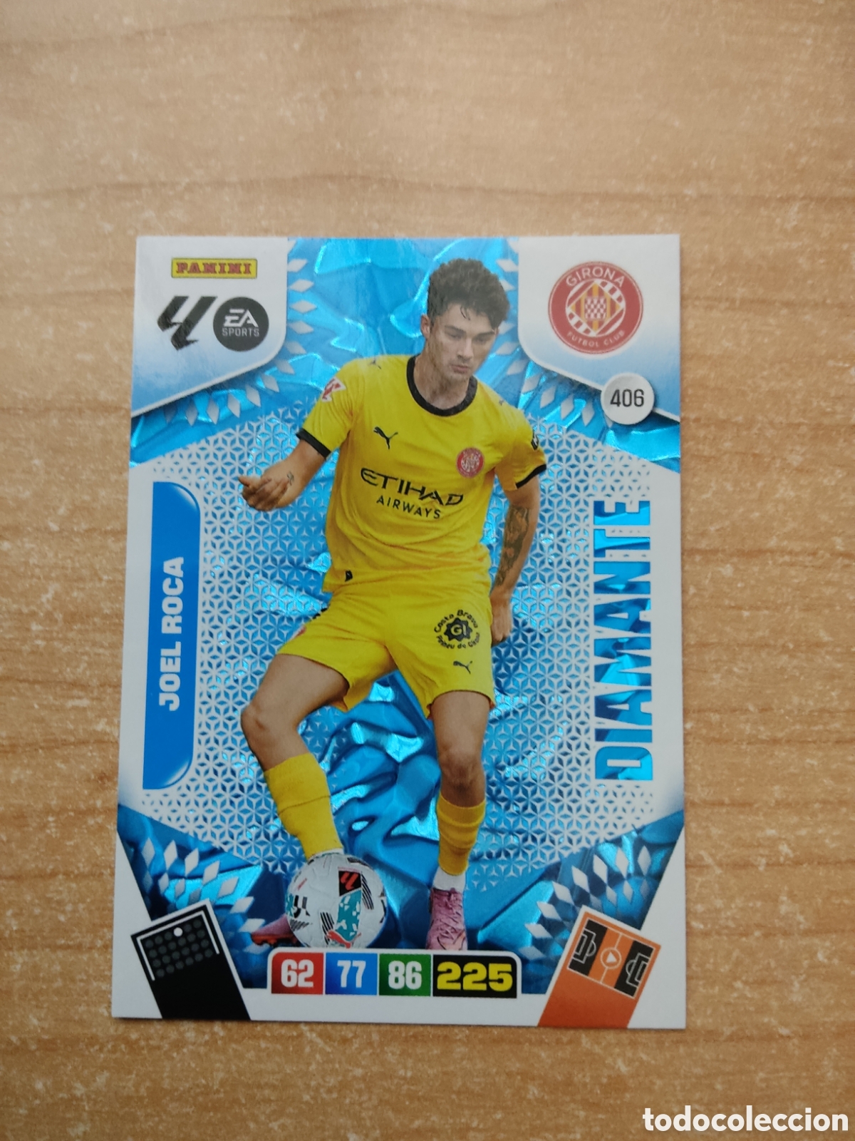 Cromos de f&uacute;tbol: 406 JOEL ROCA DIAMANTE GIRONA ADRENALYN XL LIGA 2025 2026