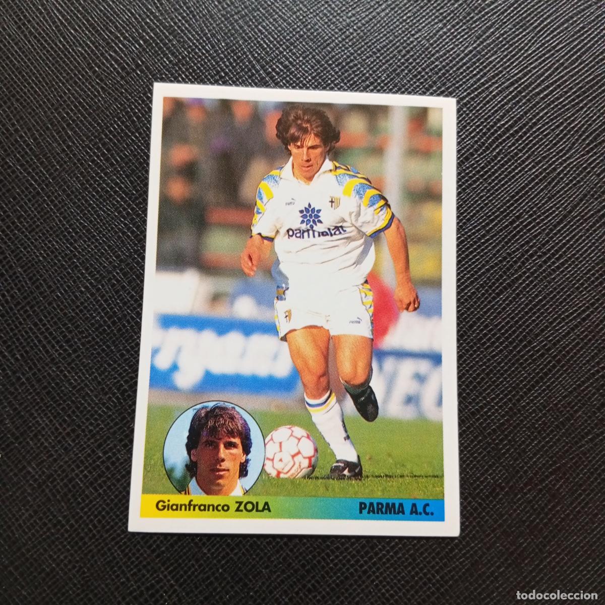 Cromos de f&uacute;tbol: 219 ZOLA PARMA PANINI 1996 1997 LOS MEJORES EQUIPOS DE EUROPA 96 97 - SIN PEGAR A62 PG163