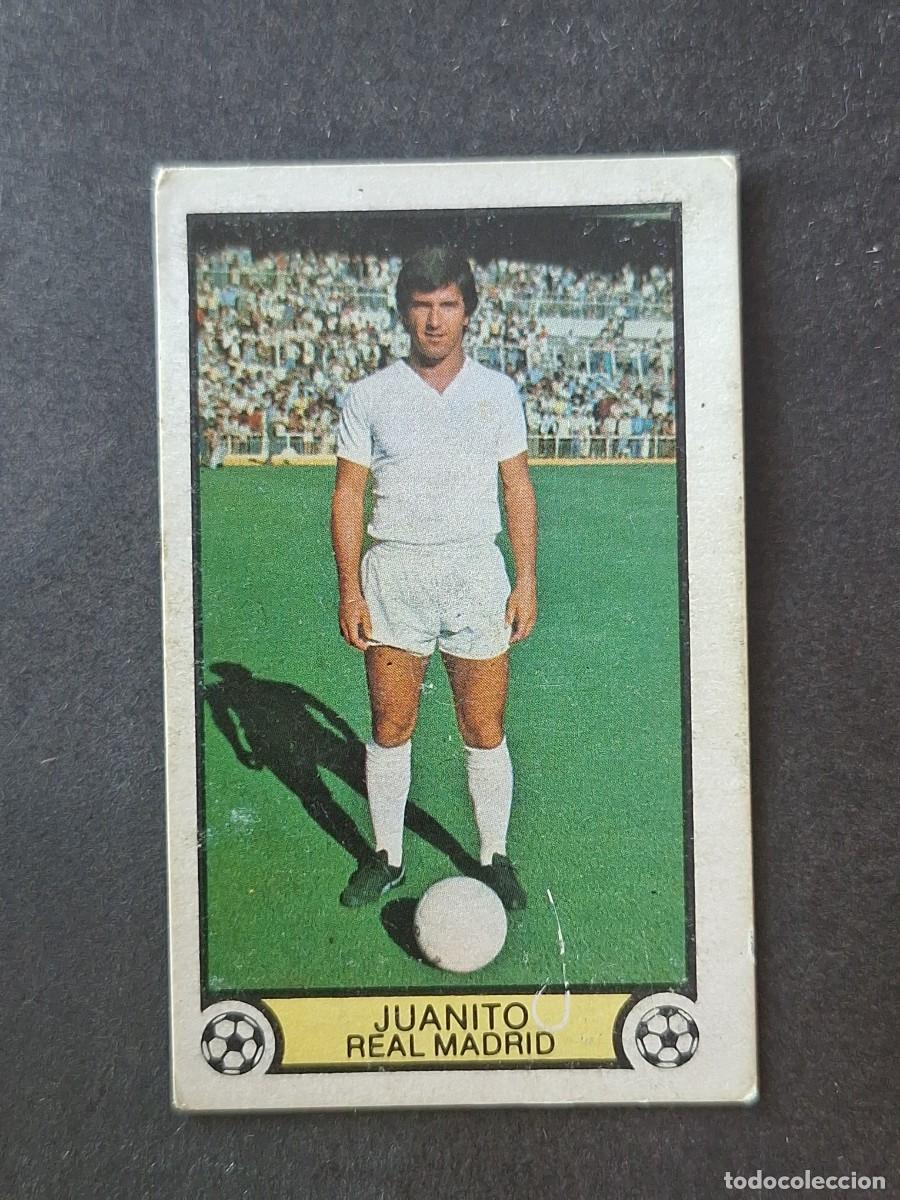 Cromos de f&uacute;tbol: L3 JUANITO REAL MADRID LIGA ESTE 1979 1980 79 80 DESPEGADO RECUPERADO