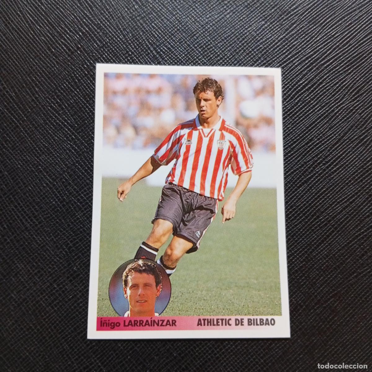 Cromos de f&uacute;tbol: 276 LARRAINZAR BILBAO PANINI 1996 1997 LOS MEJORES EQUIPOS DE EUROPA 96 97 - SIN PEGAR A62 PG154