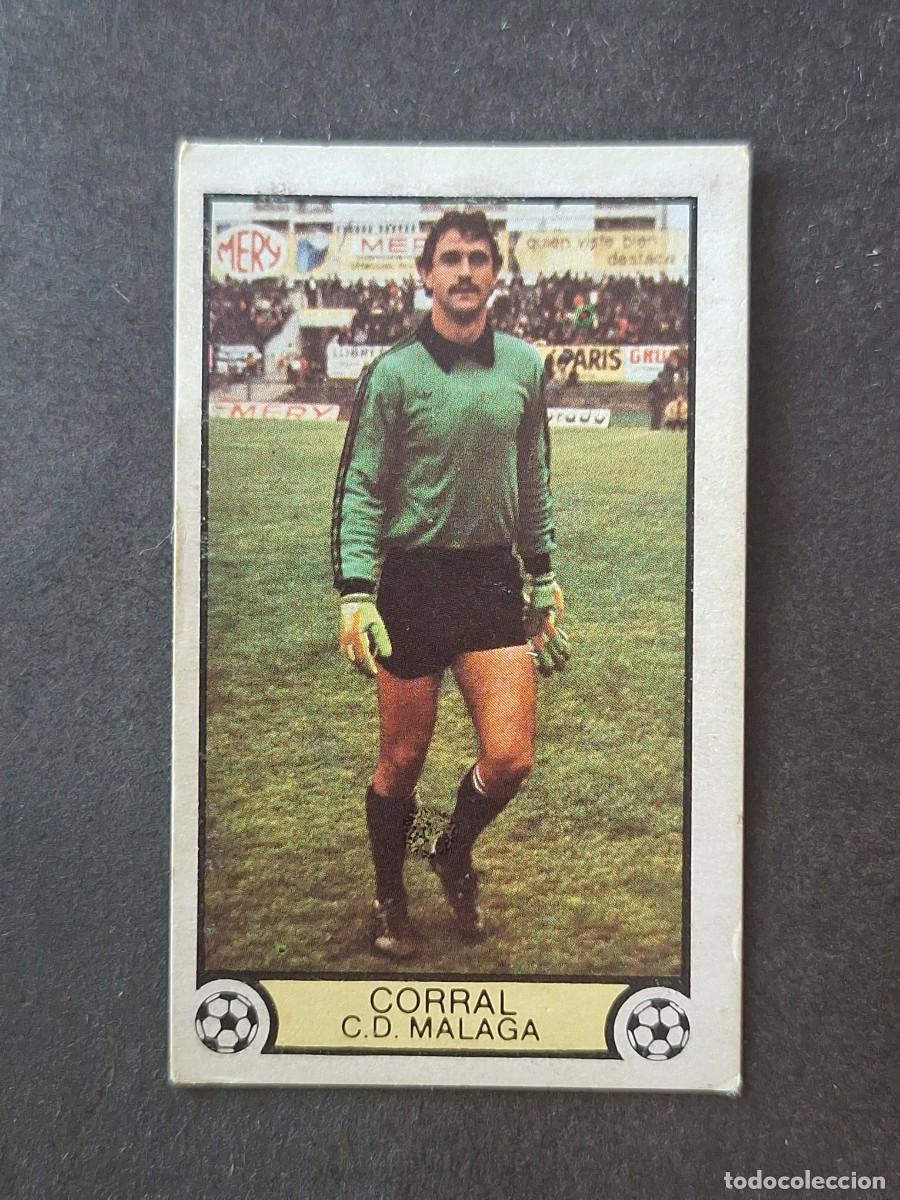 Football Stickers: L3 CORRAL C. D. MALAGA LIGA ESTE 1979 1980 79 80 DESPEGADO RECUPERADO