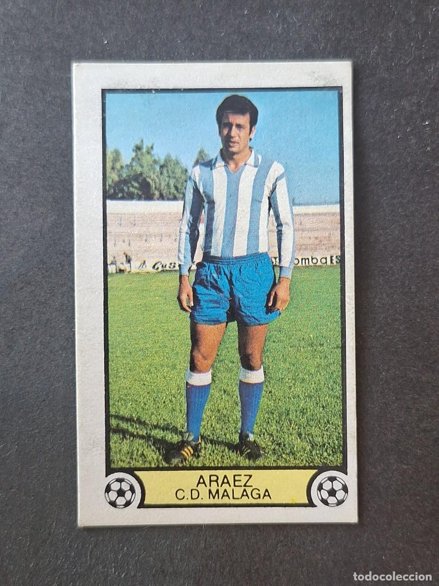 Football Stickers: L3 ARAEZ C. D. MALAGA LIGA ESTE 1979 1980 79 80 DESPEGADO RECUPERADO