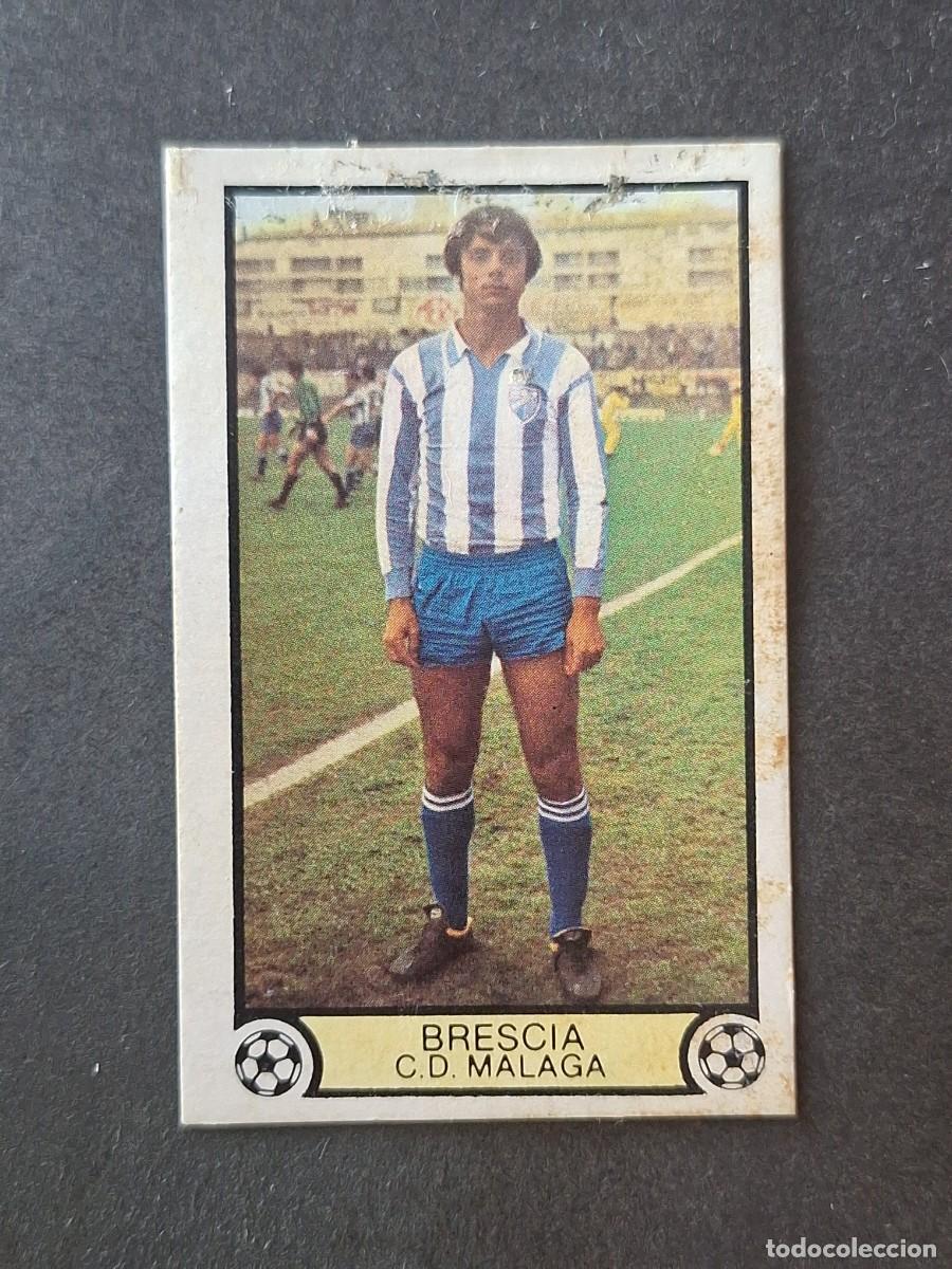 Football Stickers: L3 BRESCIA C. D. MALAGA LIGA ESTE 1979 1980 79 80 DESPEGADO RECUPERADO