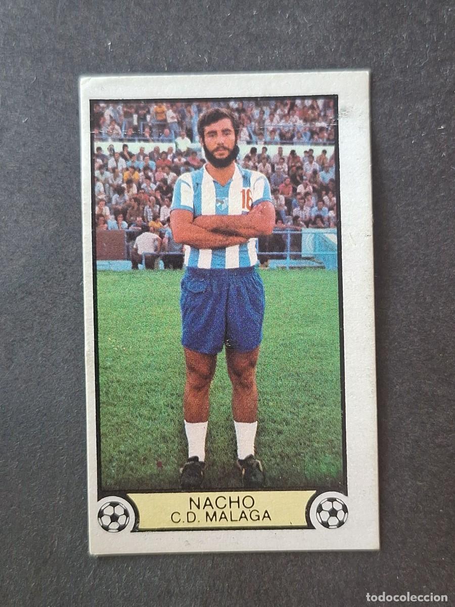 Football Stickers: L3 NACHO C. D. MALAGA LIGA ESTE 1979 1980 79 80 DESPEGADO RECUPERADO