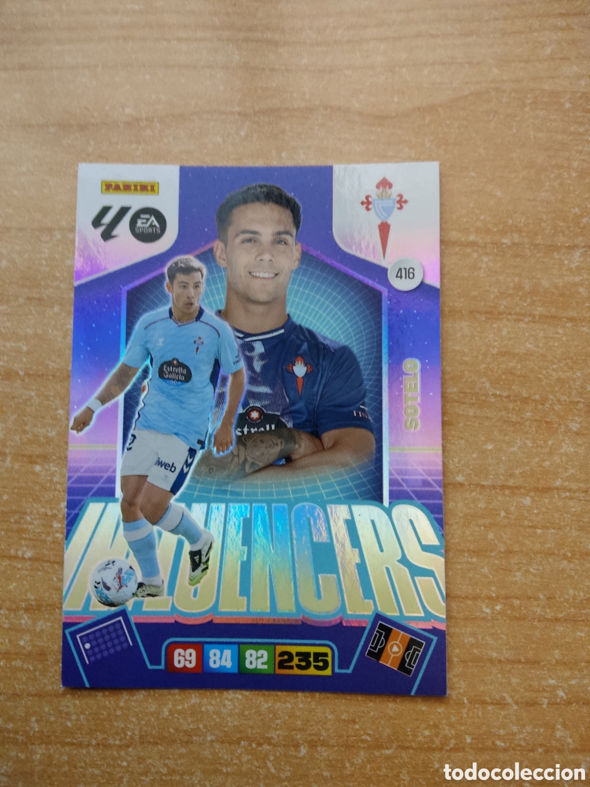 Cromos de Futebol: 416 SOTELO CELTA INFLUENCERS ADRENALYN XL LIGA 2025 2026