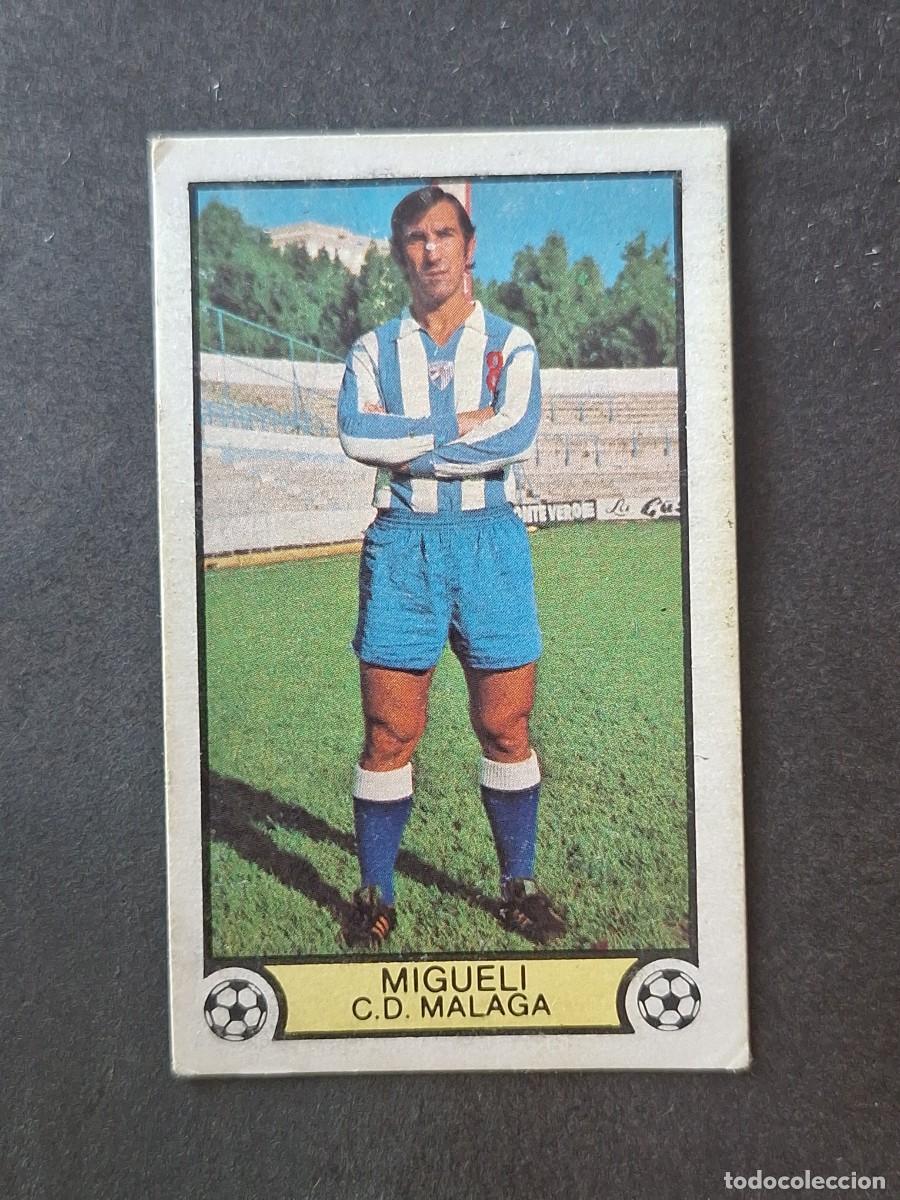 Cromos de Futebol: L3 MIGUELI C. D. MALAGA LIGA ESTE 1979 1980 79 80 DESPEGADO RECUPERADO