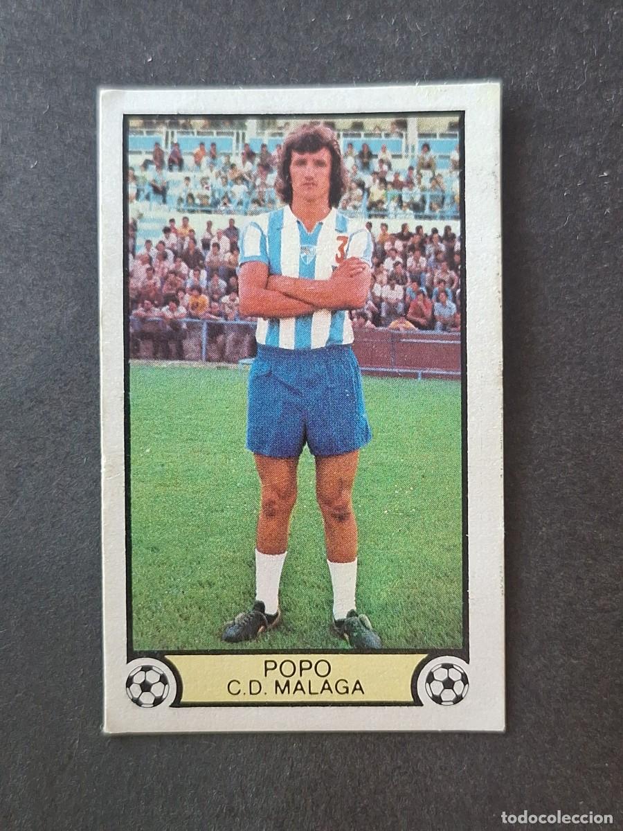 Cromos de Futebol: L3 POPO C. D. MALAGA LIGA ESTE 1979 1980 79 80 DESPEGADO RECUPERADO