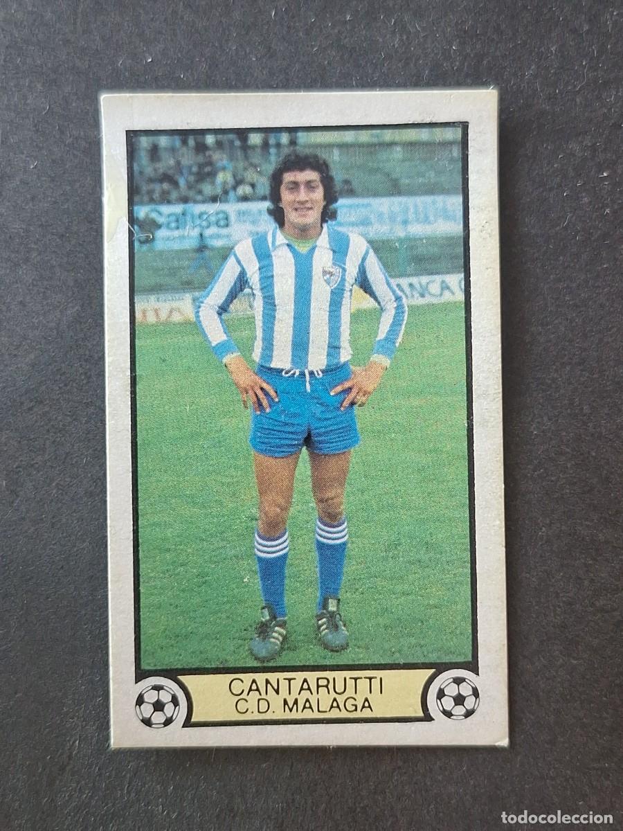 Cromos de Futebol: L3 CANTARUTTI C. D. MALAGA LIGA ESTE 1979 1980 79 80 DESPEGADO RECUPERADO