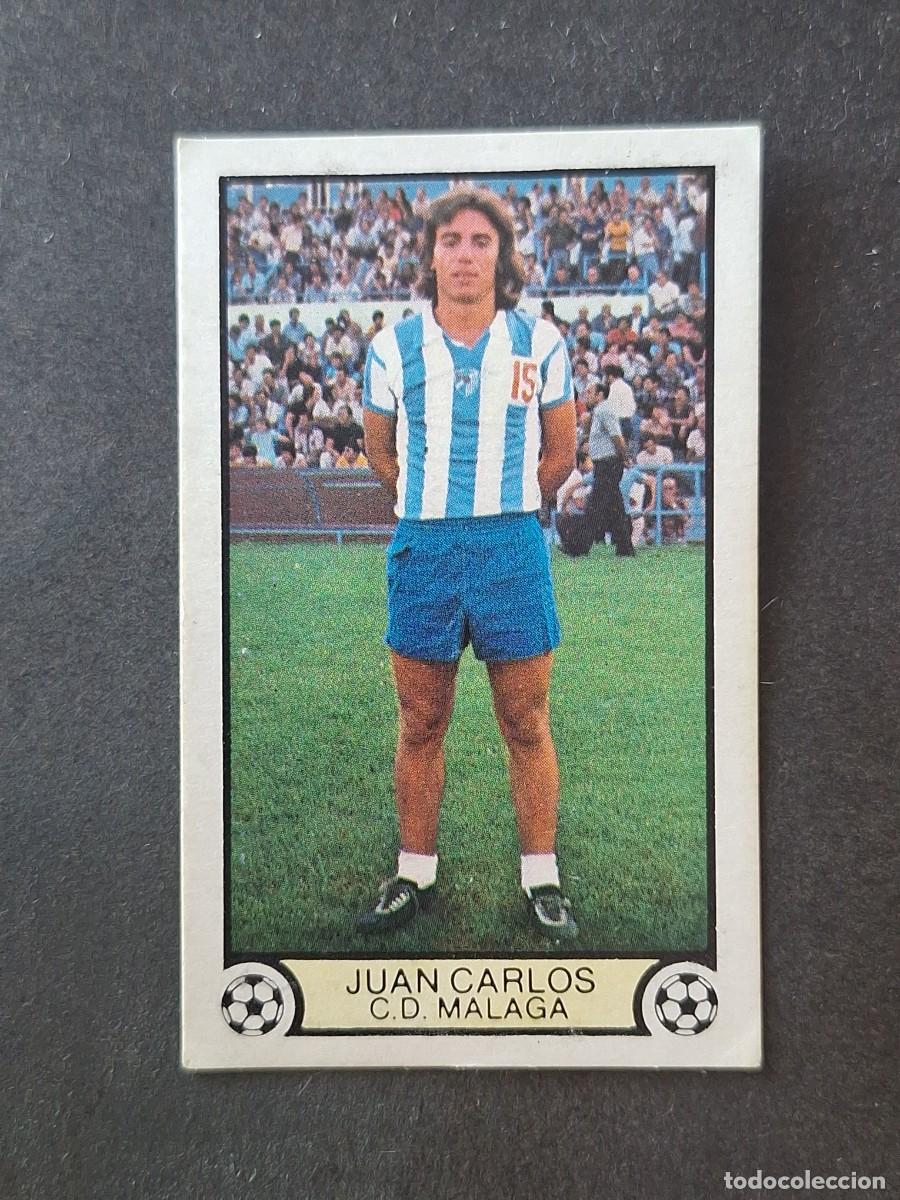 Cromos de Futebol: L3 JUAN CARLOS C. D. MALAGA LIGA ESTE 1979 1980 79 80 DESPEGADO RECUPERADO