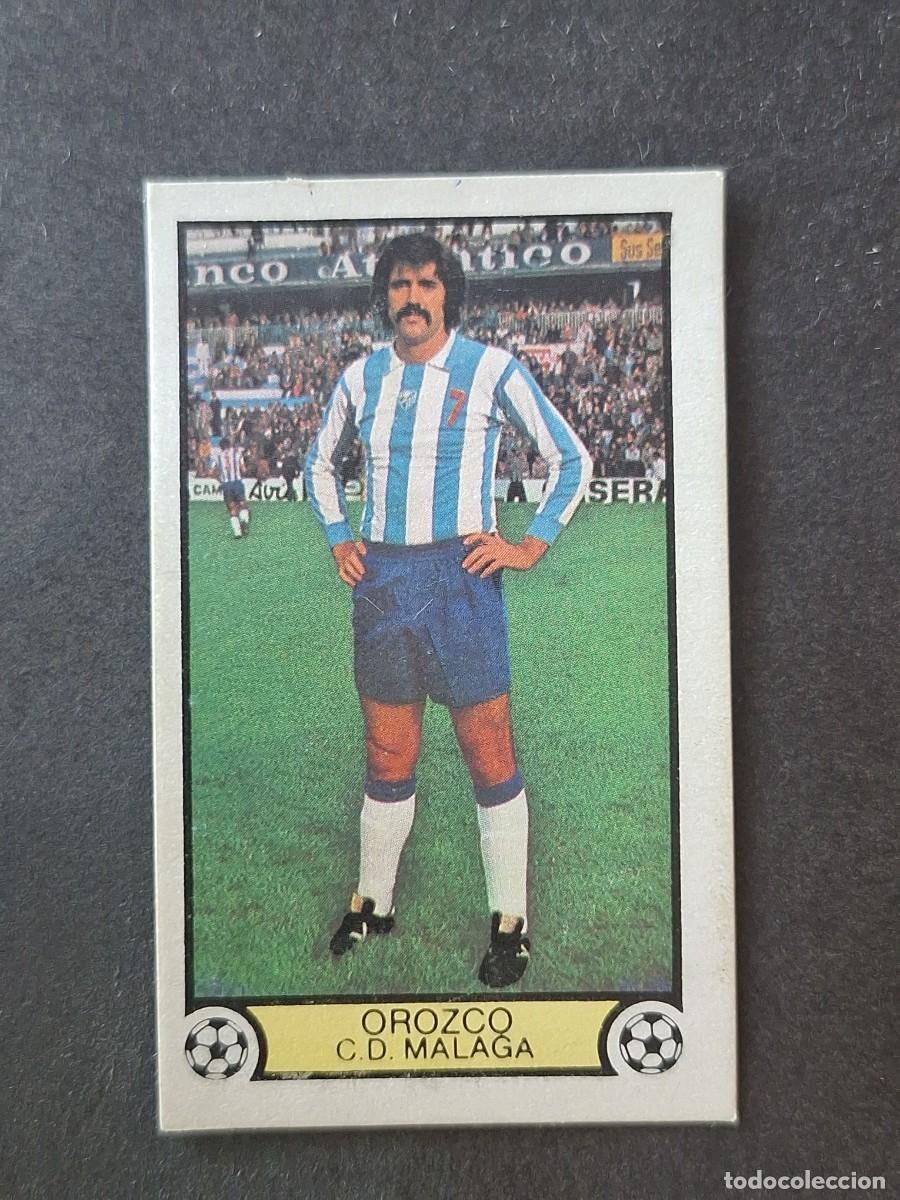 Cromos de f&uacute;tbol: L3 OROZCO C. D. MALAGA LIGA ESTE 1979 1980 79 80 DESPEGADO RECUPERADO
