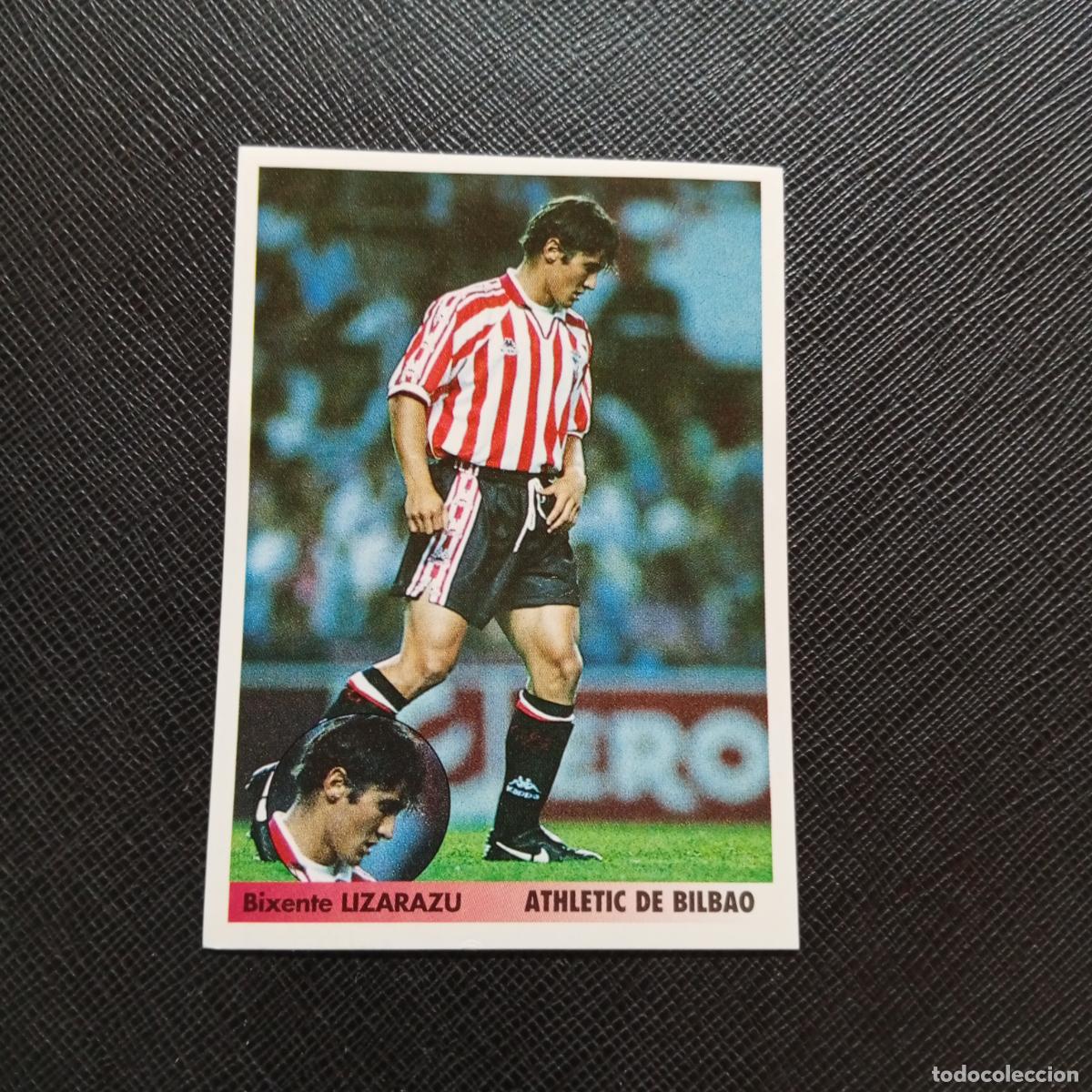 Cromos de f&uacute;tbol: 280 LIZARAZU BILBAO PANINI 1996 1997 LOS MEJORES EQUIPOS DE EUROPA 96 97 - SIN PEGAR A62 PG154
