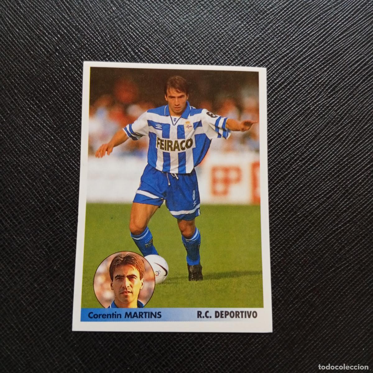 Cromos de f&uacute;tbol: 112 MARTINS DEPORTIVO PANINI 1996 1997 LOS MEJORES EQUIPOS DE EUROPA 96 97 - SIN PEGAR A62 PG154