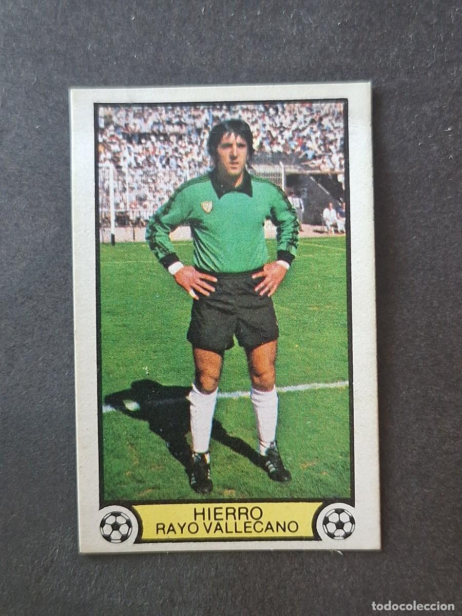 Cromos de Futebol: L3 HIERRO RAYO VALLECANO LIGA ESTE 1979 1980 79 80 DESPEGADO RECUPERADO