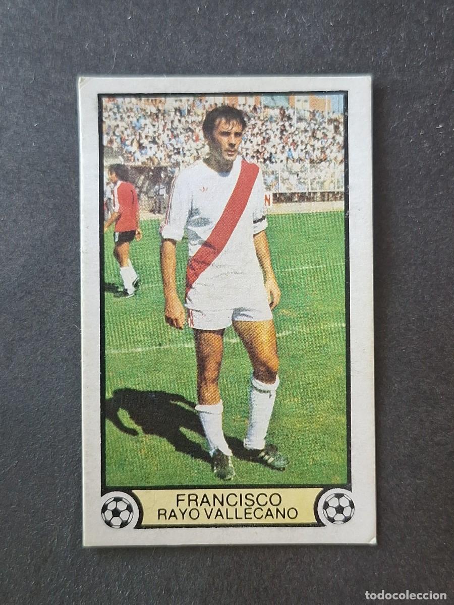 Football Stickers: L3 FRANCISCO RAYO VALLECANO LIGA ESTE 1979 1980 79 80 DESPEGADO RECUPERADO