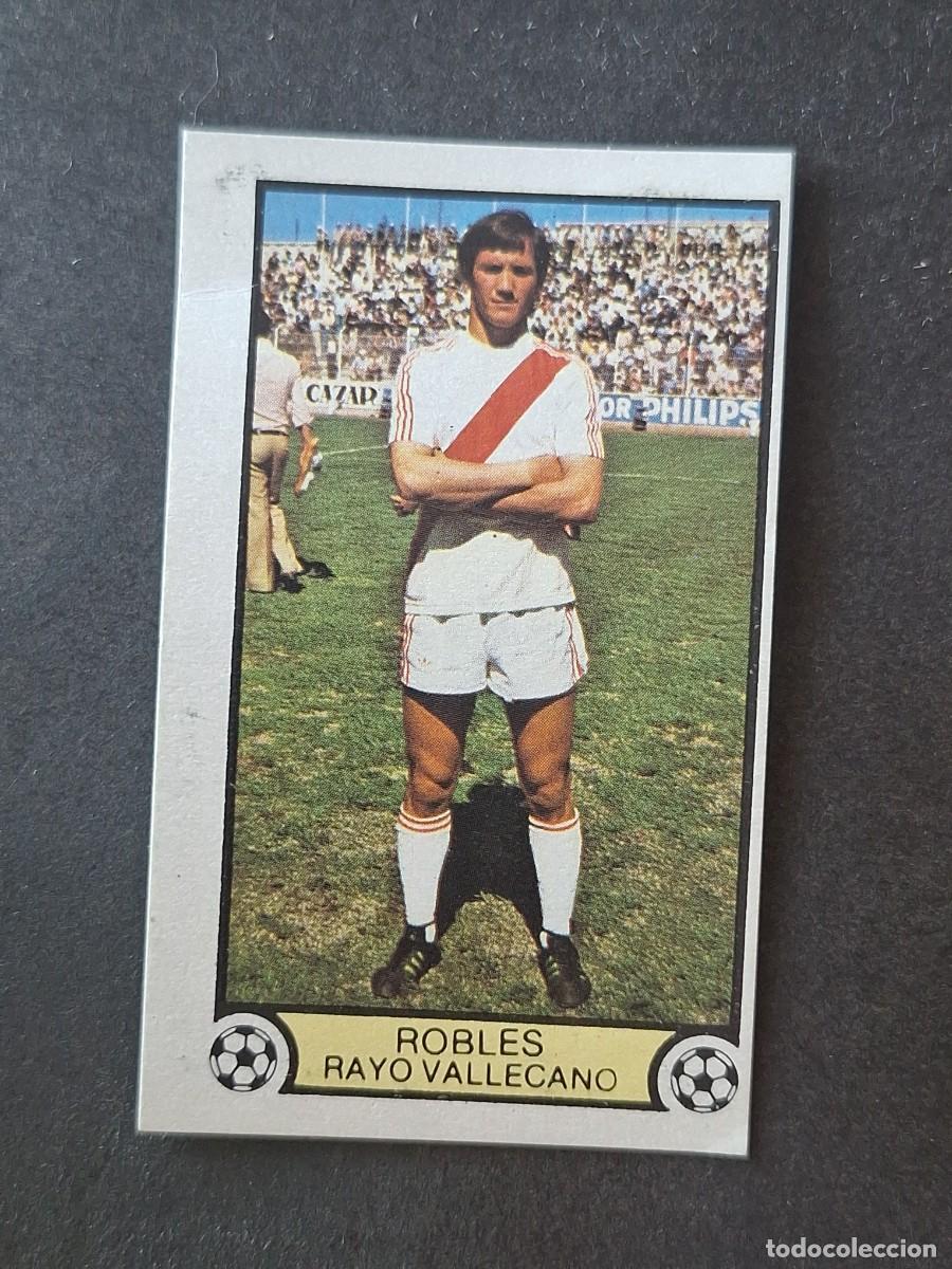 Football Stickers: L3 ROBLES RAYO VALLECANO LIGA ESTE 1979 1980 79 80 DESPEGADO RECUPERADO