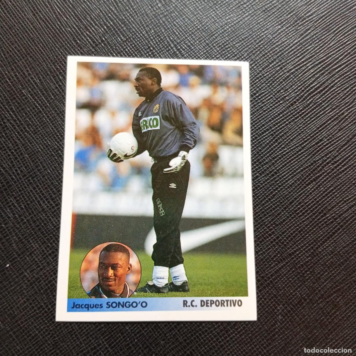 Cromos de f&uacute;tbol: 106 SONGOO DEPORTIVO PANINI 1996 1997 LOS MEJORES EQUIPOS DE EUROPA 96 97 - SIN PEGAR A62 PG163